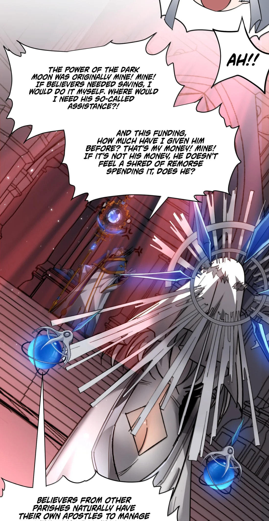 I'm Really Not the Evil God's Lackey (Colored) Chapter 185 page 7 - 