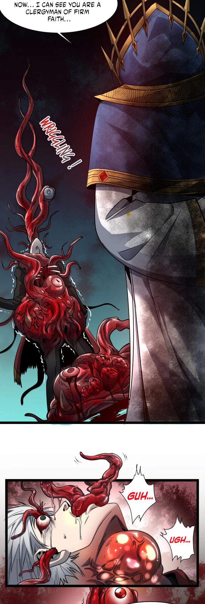 I'm Really Not the Evil God's Lackey (Colored) Chapter 186 page 14 - 