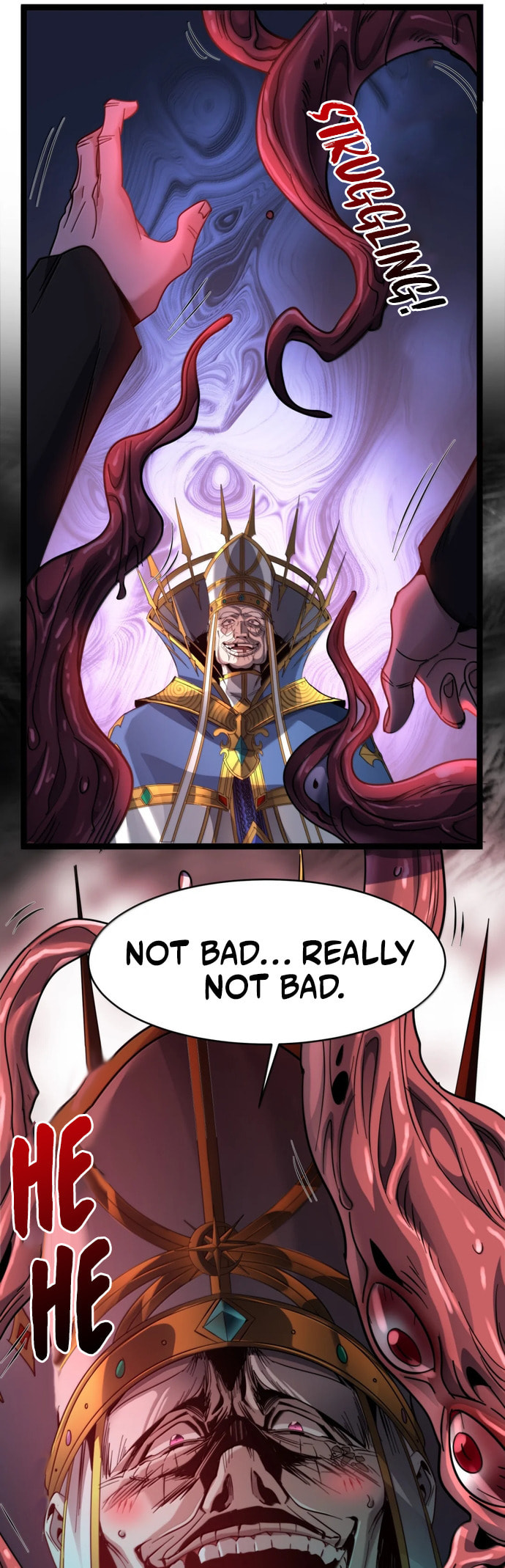 I'm Really Not the Evil God's Lackey (Colored) Chapter 186 page 16 - 