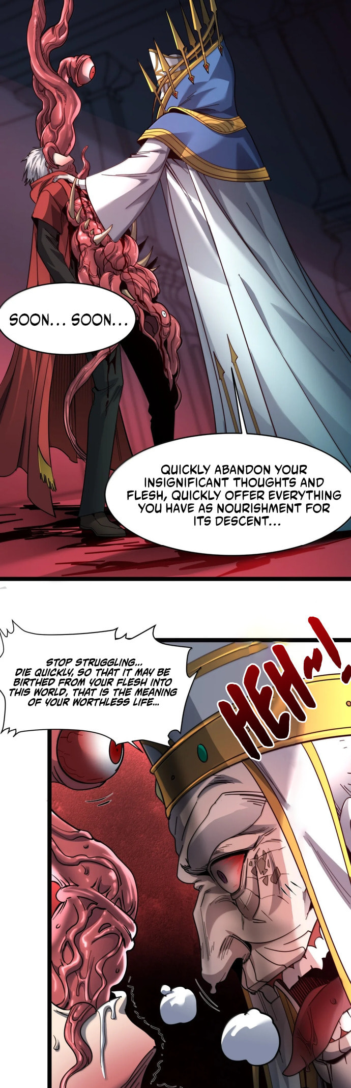 I'm Really Not the Evil God's Lackey (Colored) Chapter 186 page 18 - 