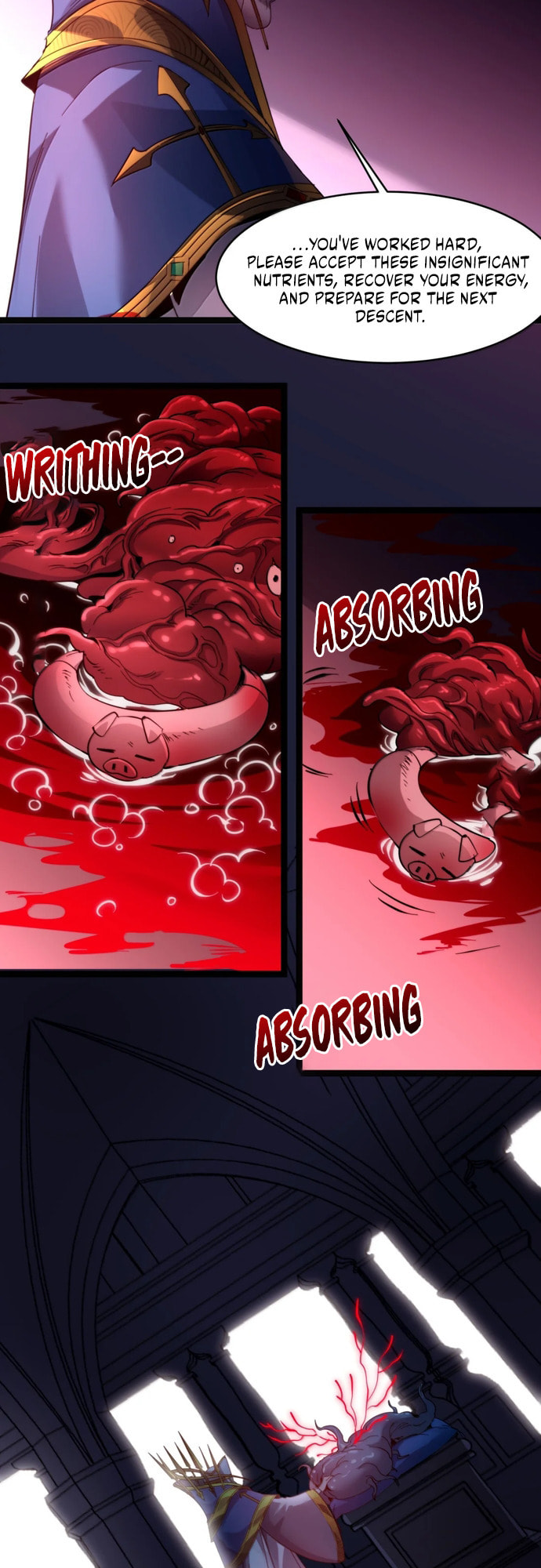 I'm Really Not the Evil God's Lackey (Colored) Chapter 186 page 35 - 