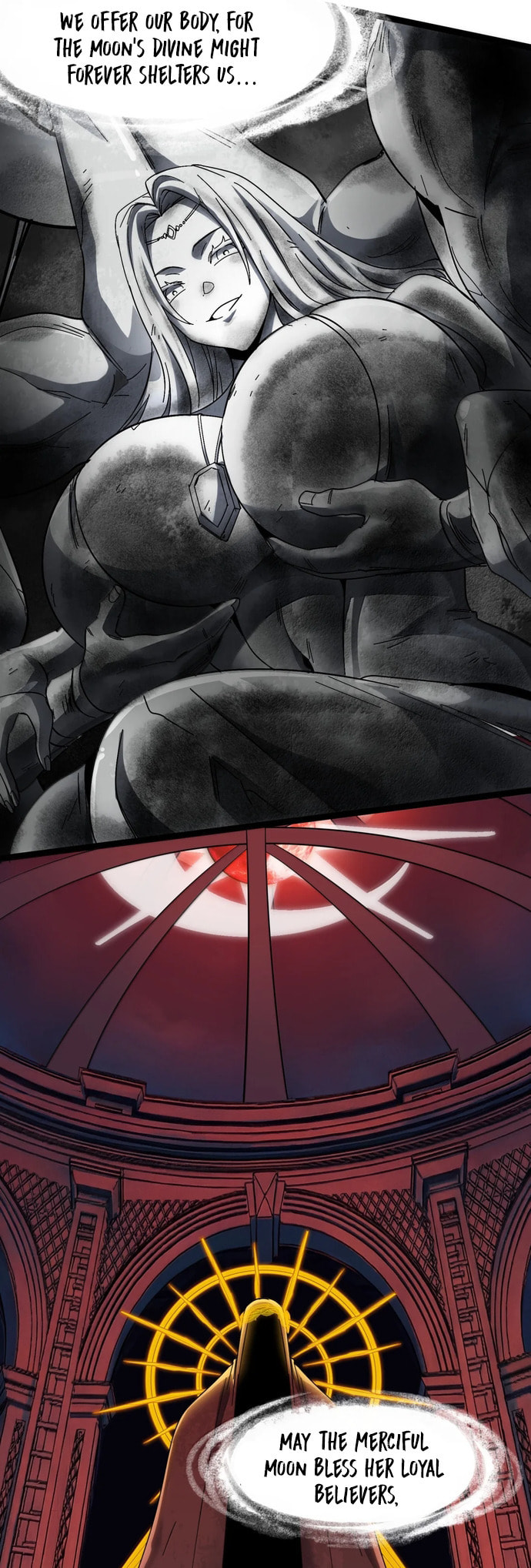 I'm Really Not the Evil God's Lackey (Colored) Chapter 186 page 9 - 