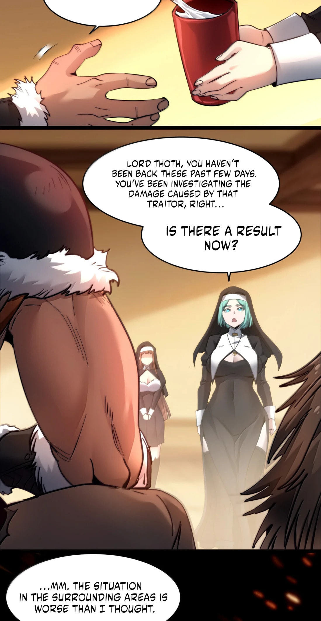 I'm Really Not the Evil God's Lackey (Colored) Chapter 187 page 27 - 