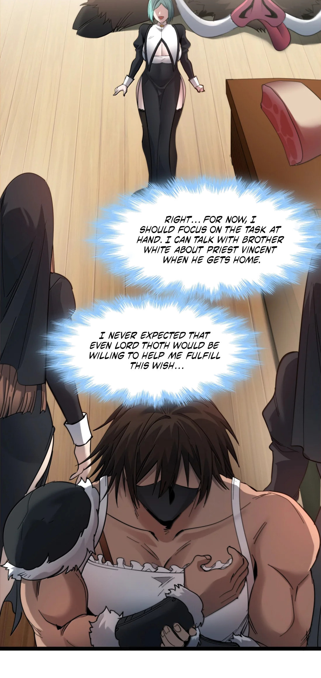 I'm Really Not the Evil God's Lackey (Colored) Chapter 187 page 37 - 