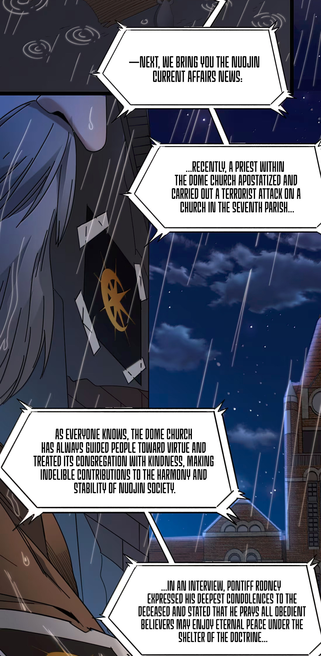 I'm Really Not the Evil God's Lackey (Colored) Chapter 188 page 4 - 