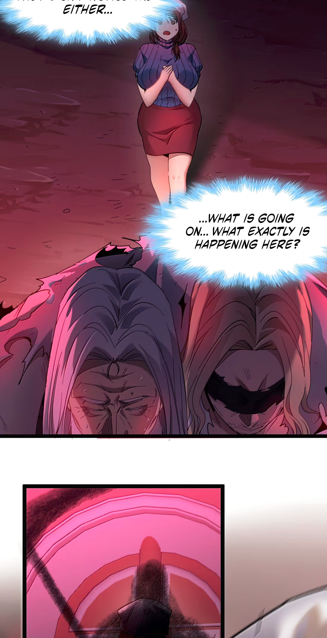 I'm Really Not the Evil God's Lackey (Colored) Chapter 188 page 55 - 