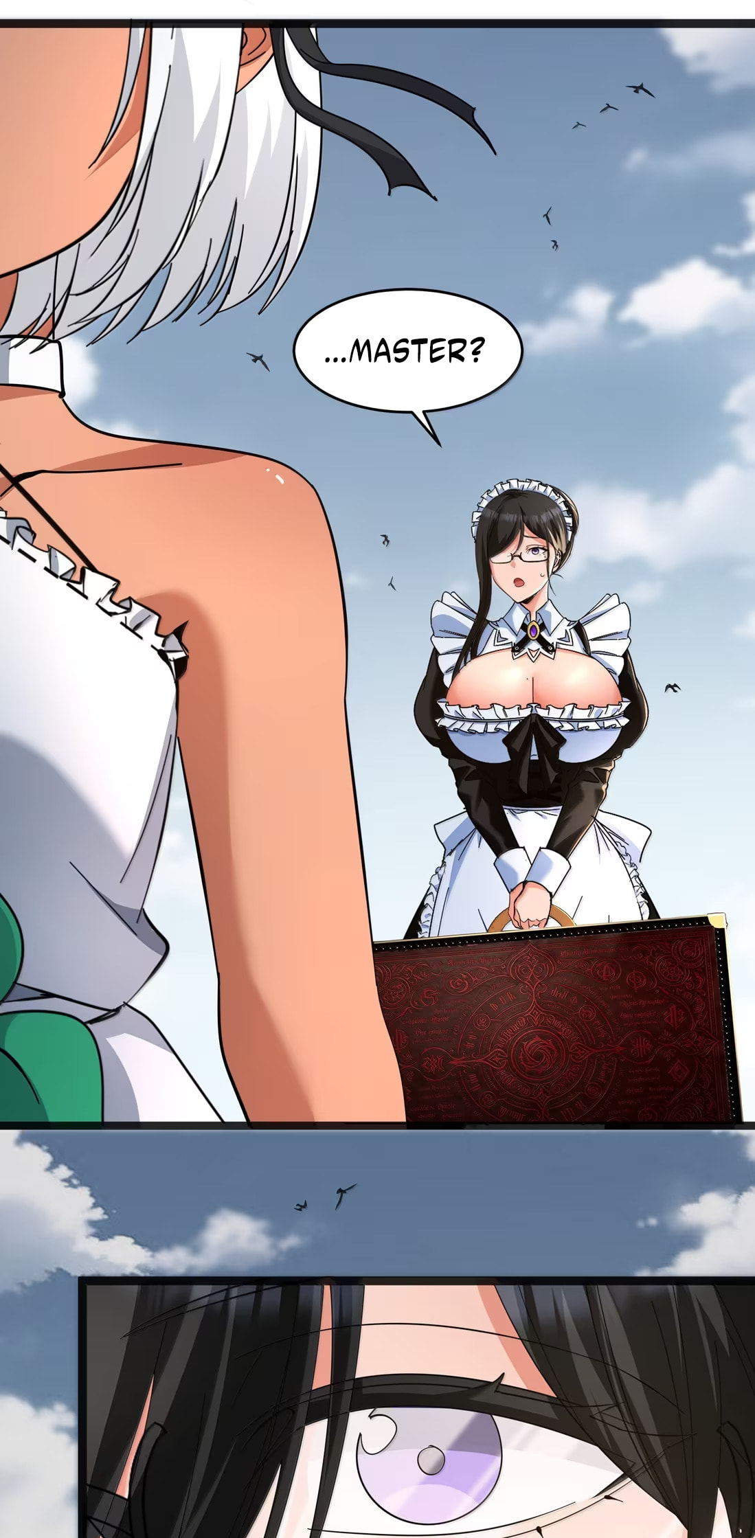 I'm Really Not the Evil God's Lackey (Colored) Chapter 191 page 35 - 