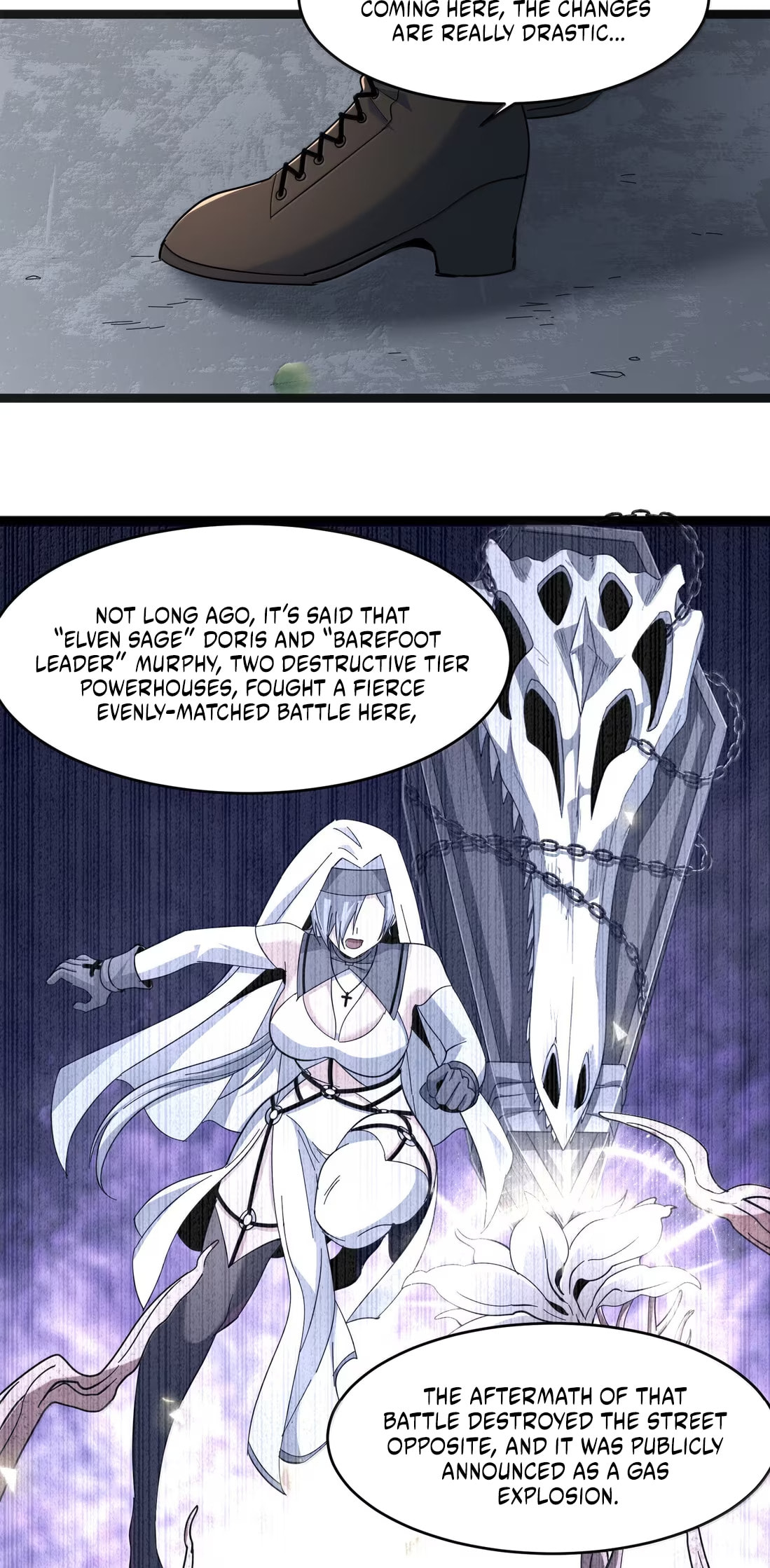 I'm Really Not the Evil God's Lackey (Colored) Chapter 191 page 38 - 