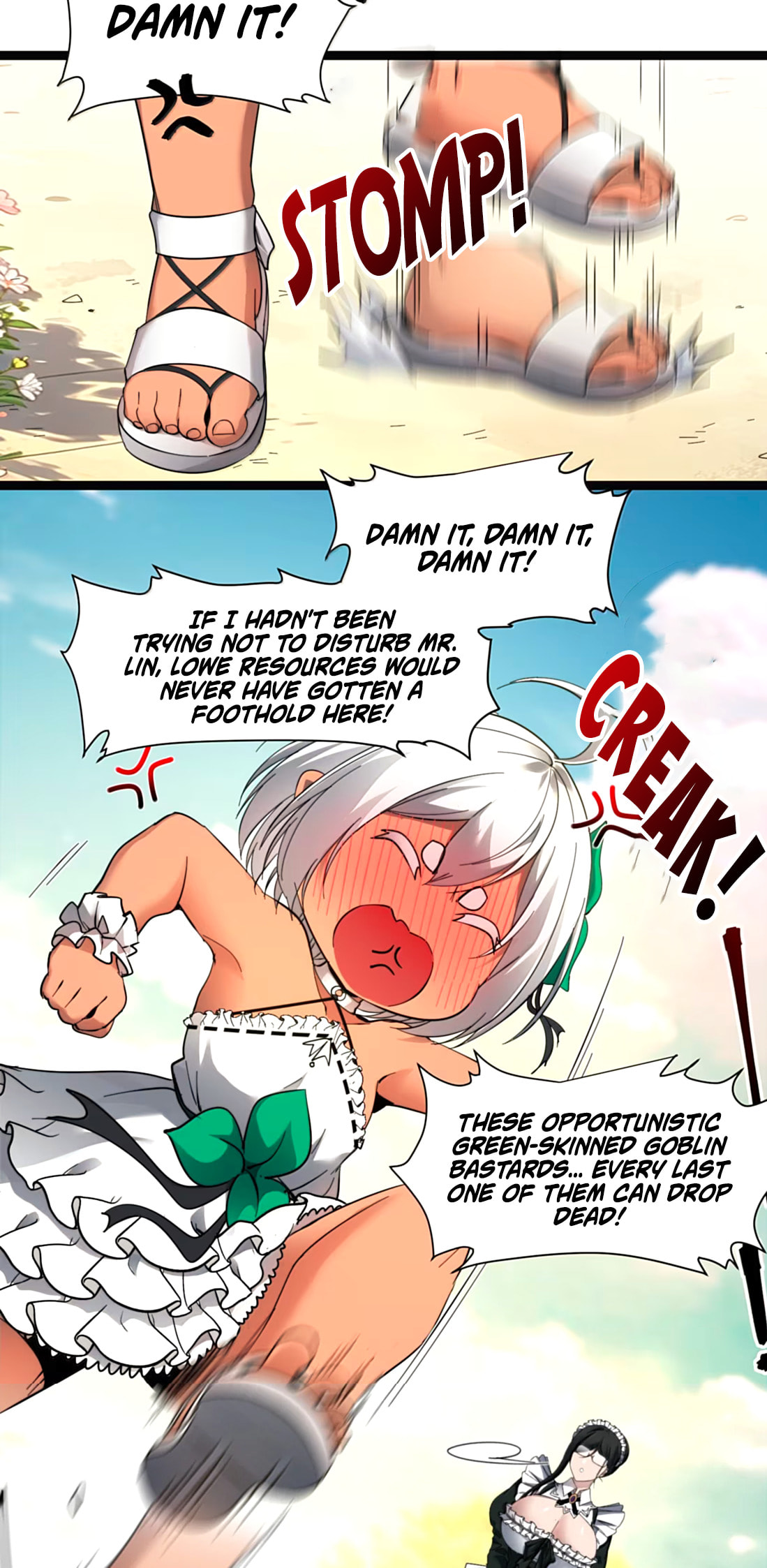 I'm Really Not the Evil God's Lackey (Colored) Chapter 192 page 3 - 