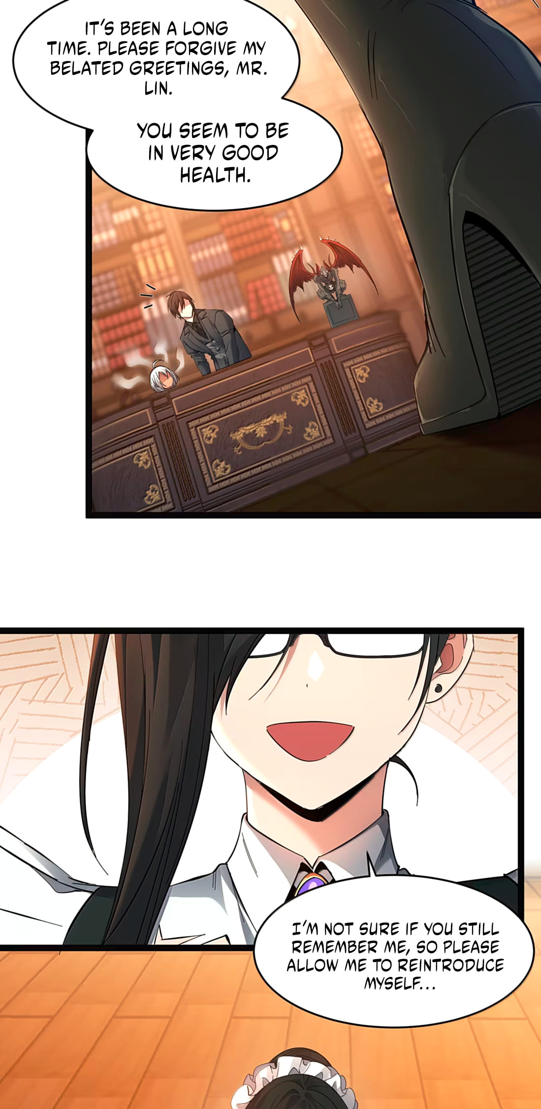 I'm Really Not the Evil God's Lackey (Colored) Chapter 192 page 48 - 