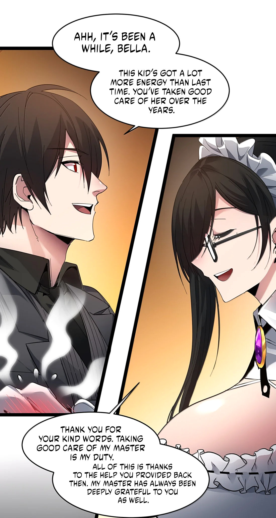 I'm Really Not the Evil God's Lackey (Colored) Chapter 192 page 50 - 