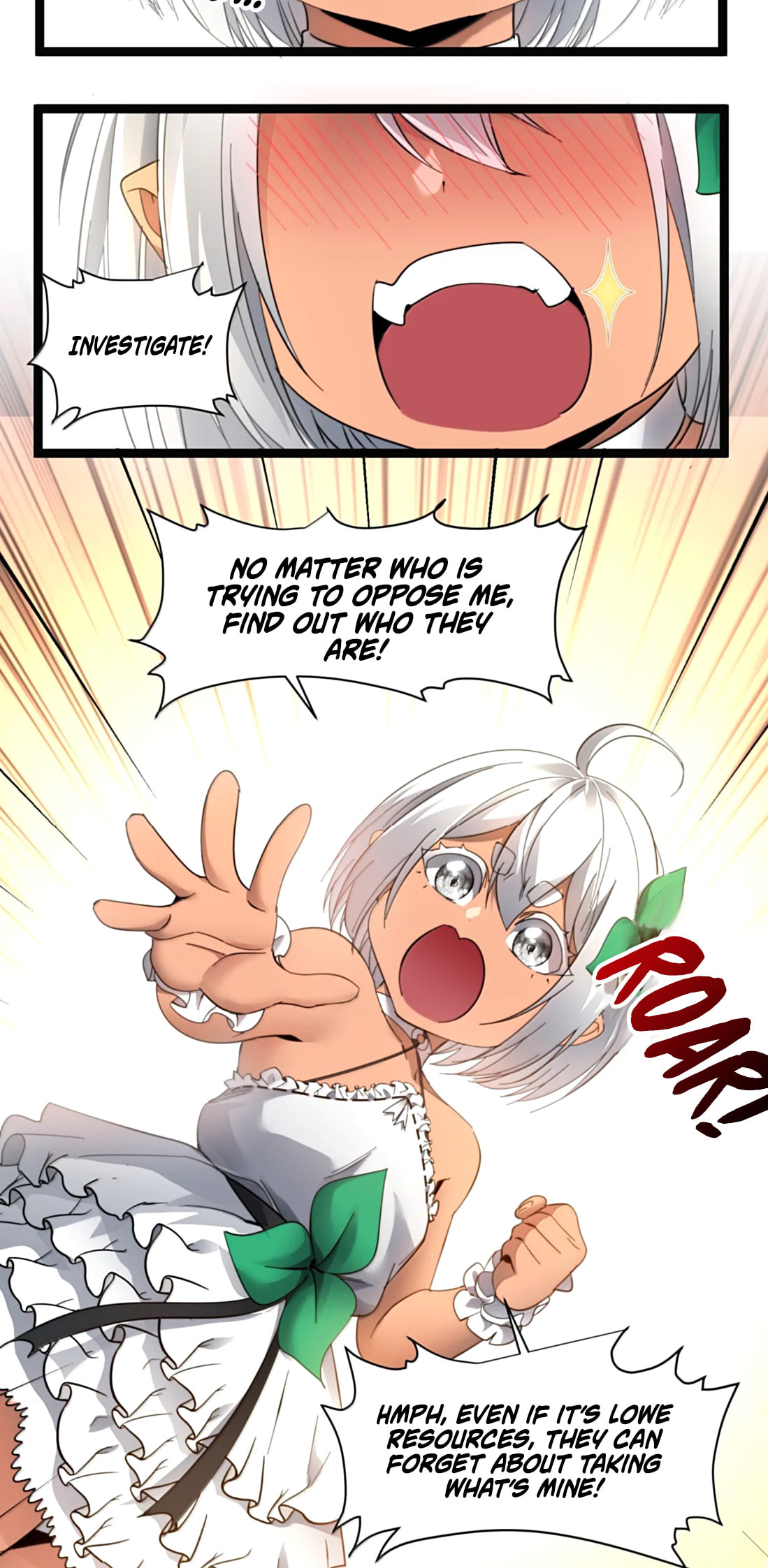 I'm Really Not the Evil God's Lackey (Colored) Chapter 192 page 7 - 
