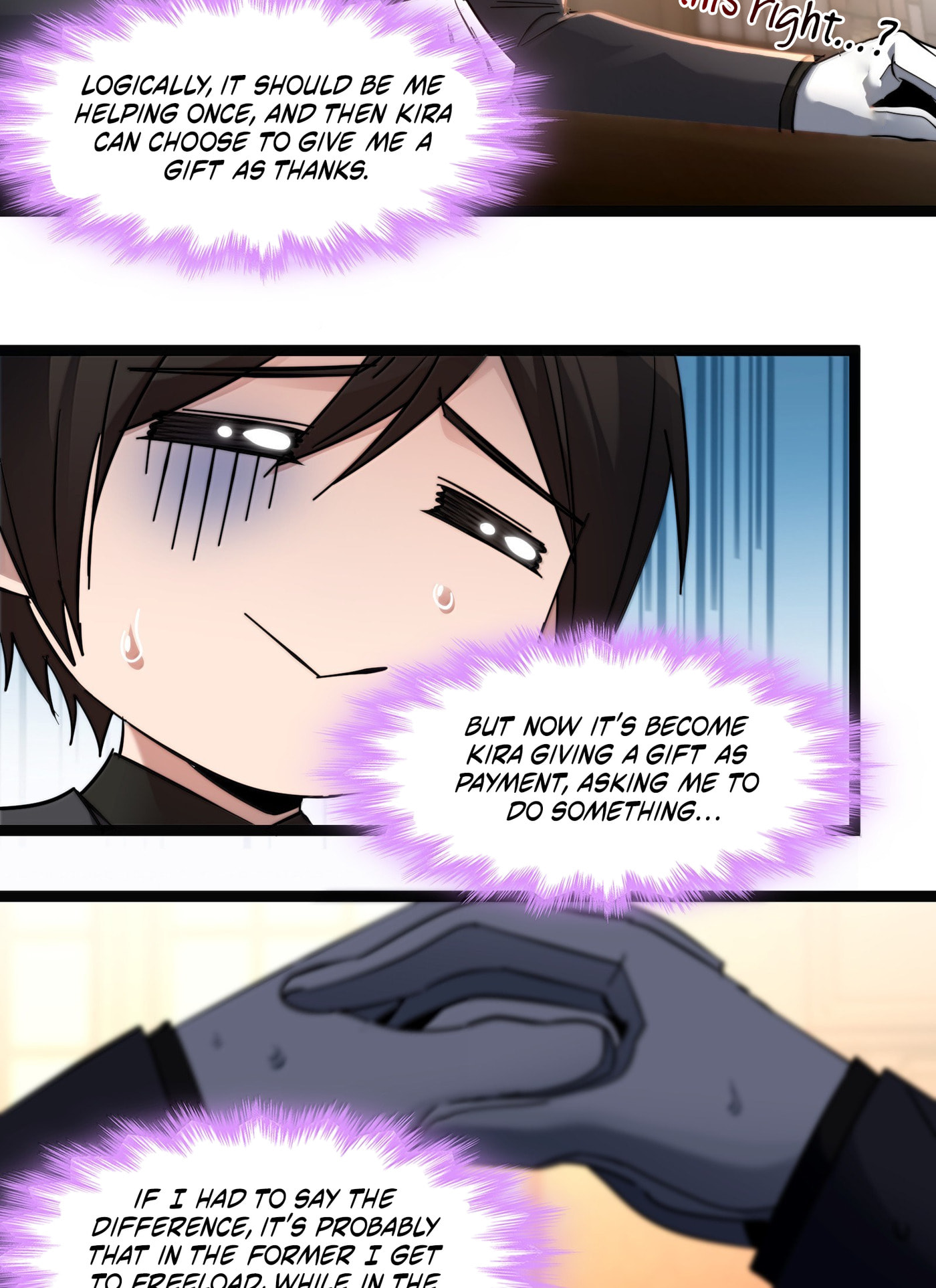 I'm Really Not the Evil God's Lackey (Colored) Chapter 193 page 74 - 