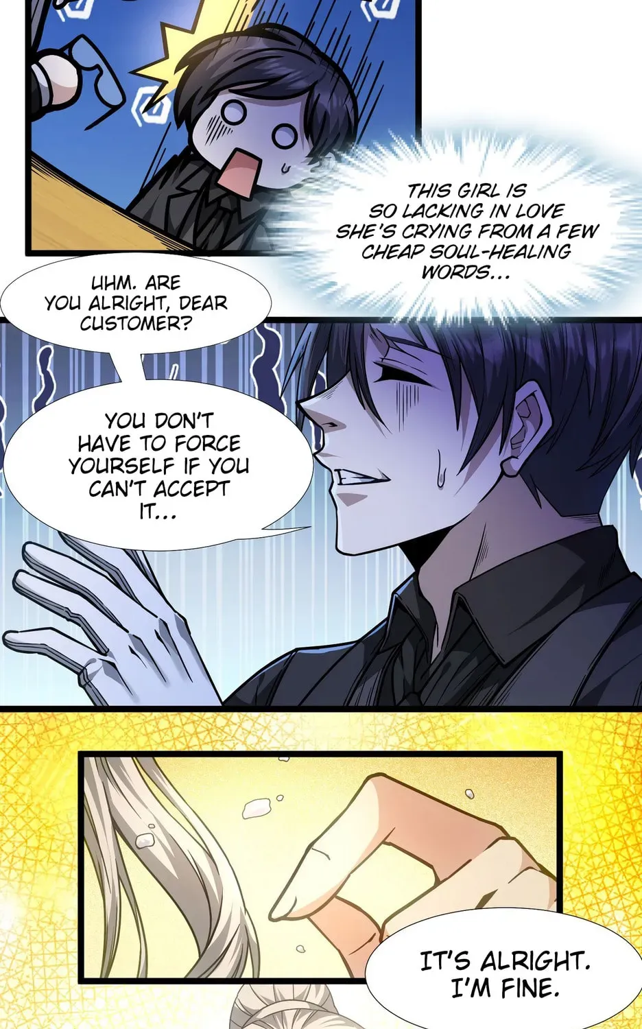 I'm Really Not the Evil God's Lackey (Colored) Chapter 2.2 page 23 - 