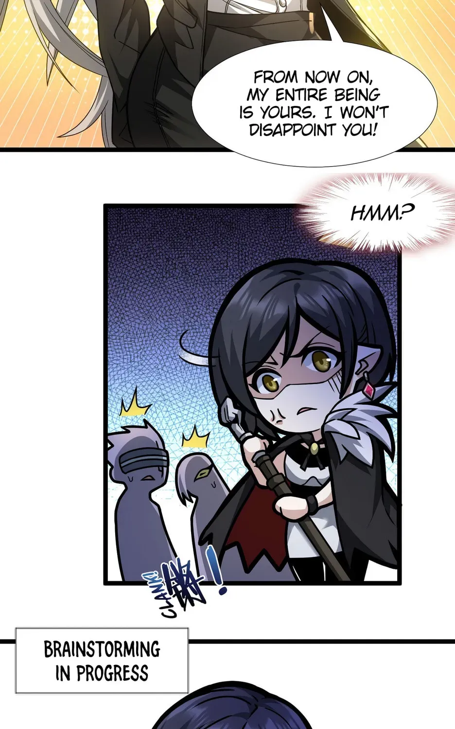 I'm Really Not the Evil God's Lackey (Colored) Chapter 2.2 page 29 - 