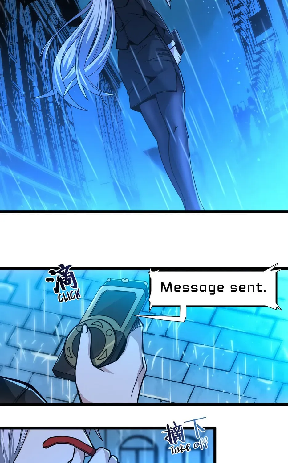 I'm Really Not the Evil God's Lackey (Colored) Chapter 2.2 page 35 - 