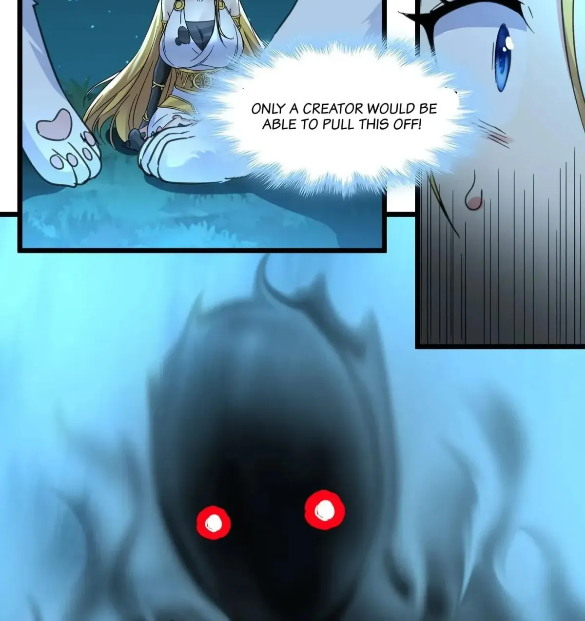 I'm Really Not the Evil God's Lackey (Colored) Chapter 2.4 page 106 - 
