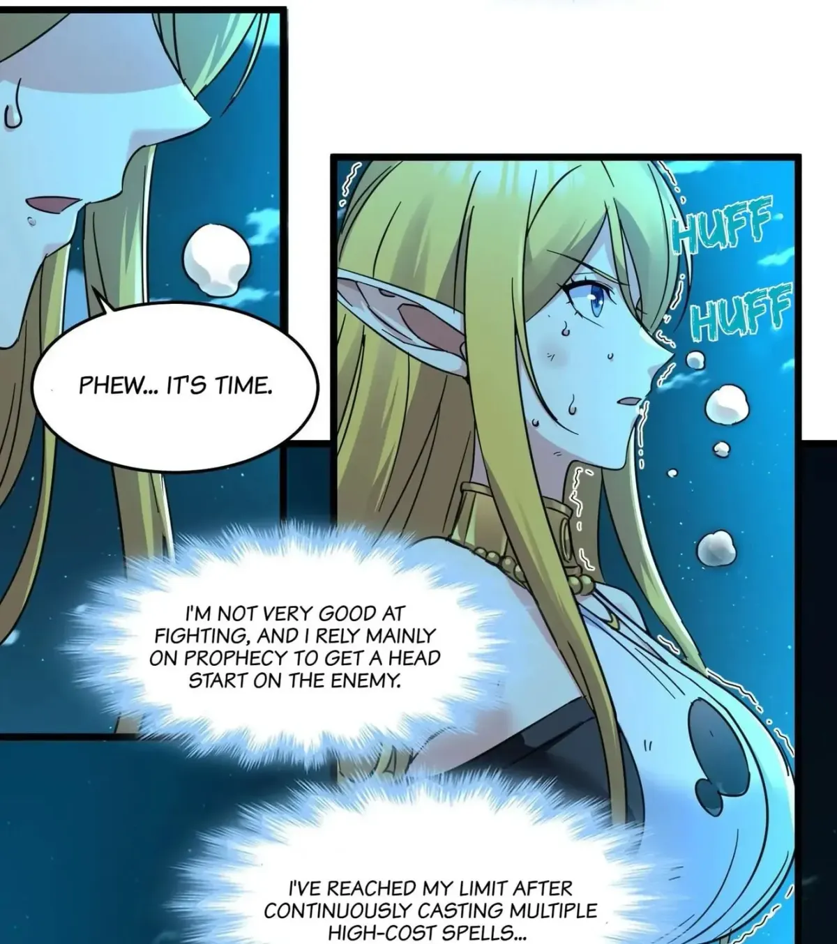 I'm Really Not the Evil God's Lackey (Colored) Chapter 2.4 page 32 - 