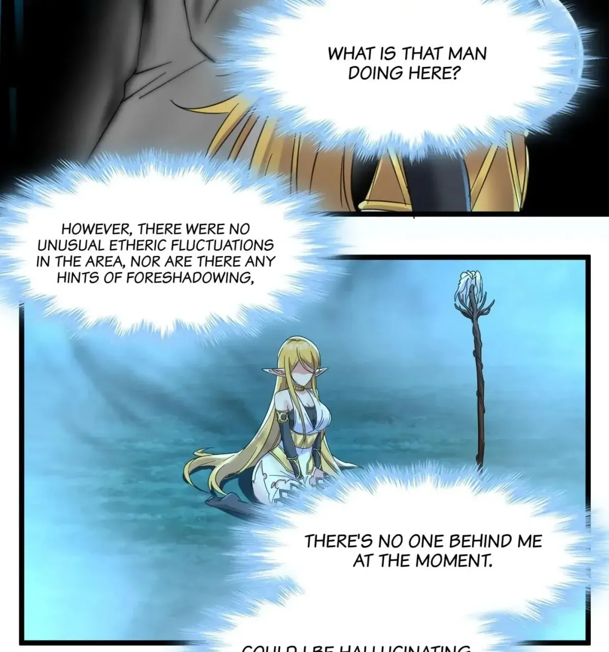 I'm Really Not the Evil God's Lackey (Colored) Chapter 2.4 page 74 - 