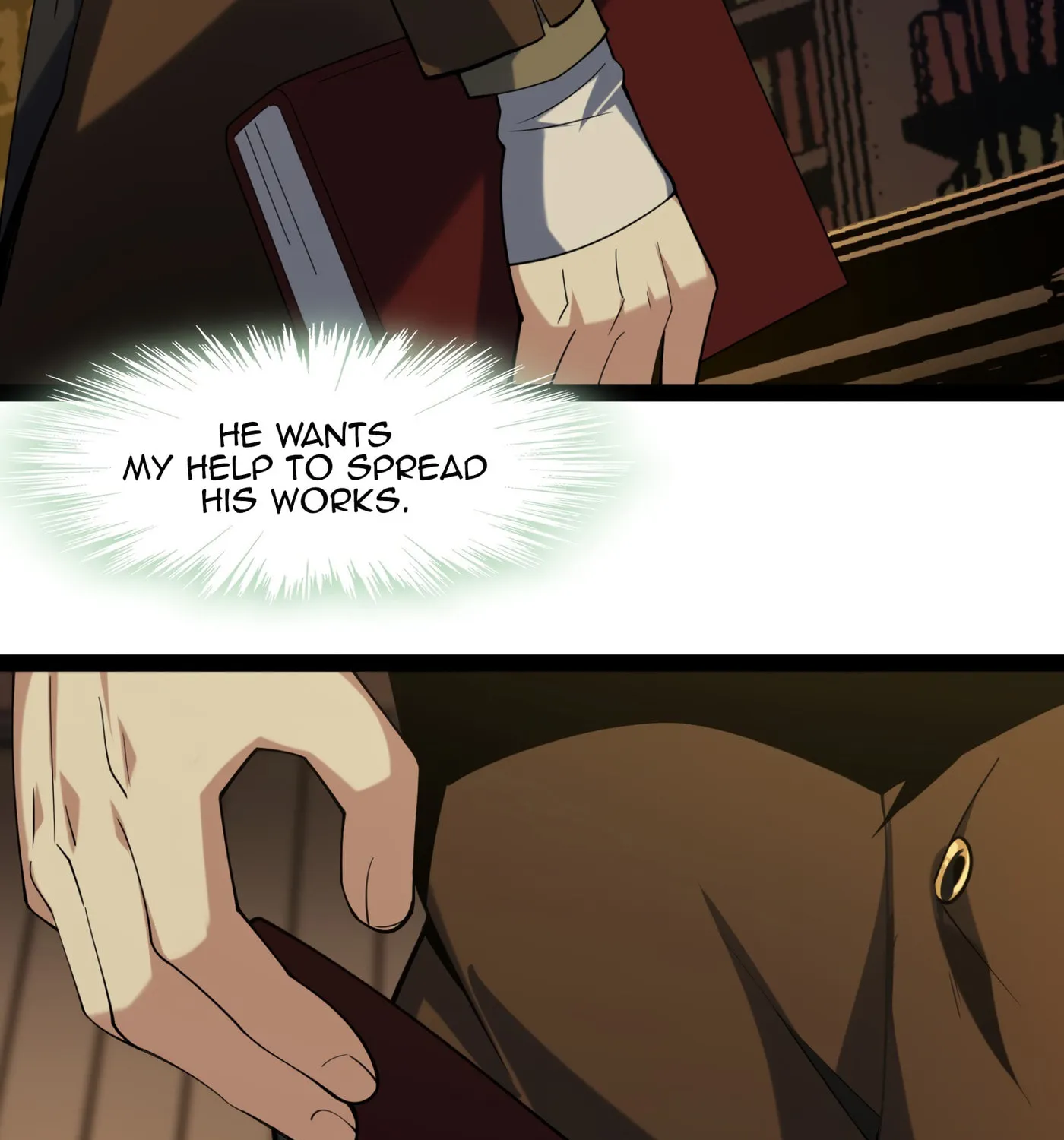 I'm Really Not the Evil God's Lackey (Colored) Chapter 3.5 page 19 - 