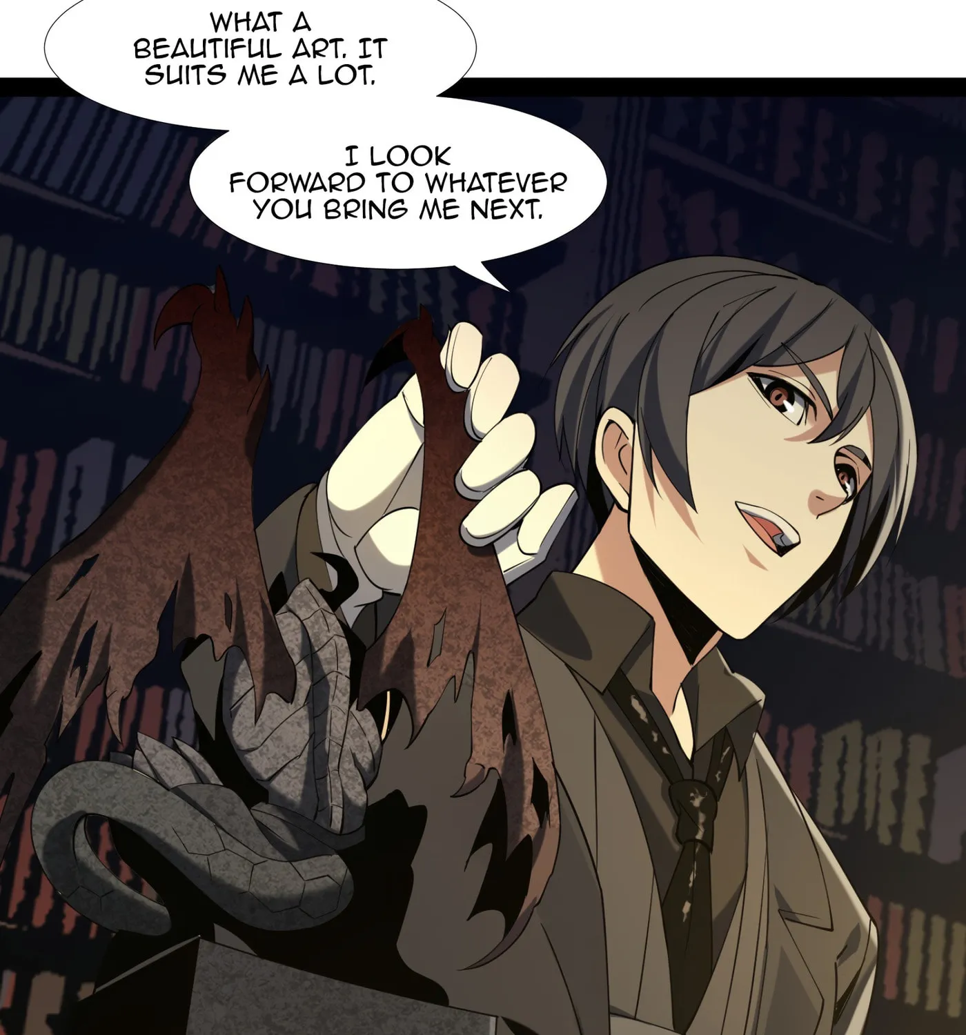 I'm Really Not the Evil God's Lackey (Colored) Chapter 3.5 page 35 - 