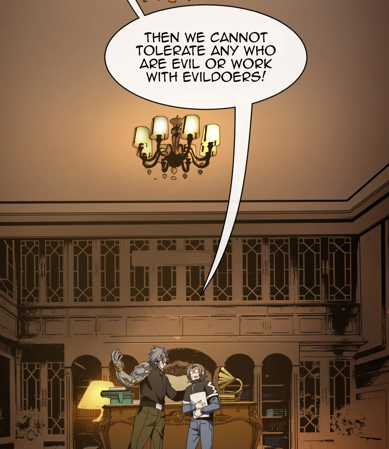 I'm Really Not the Evil God's Lackey (Colored) Chapter 4 page 105 - 