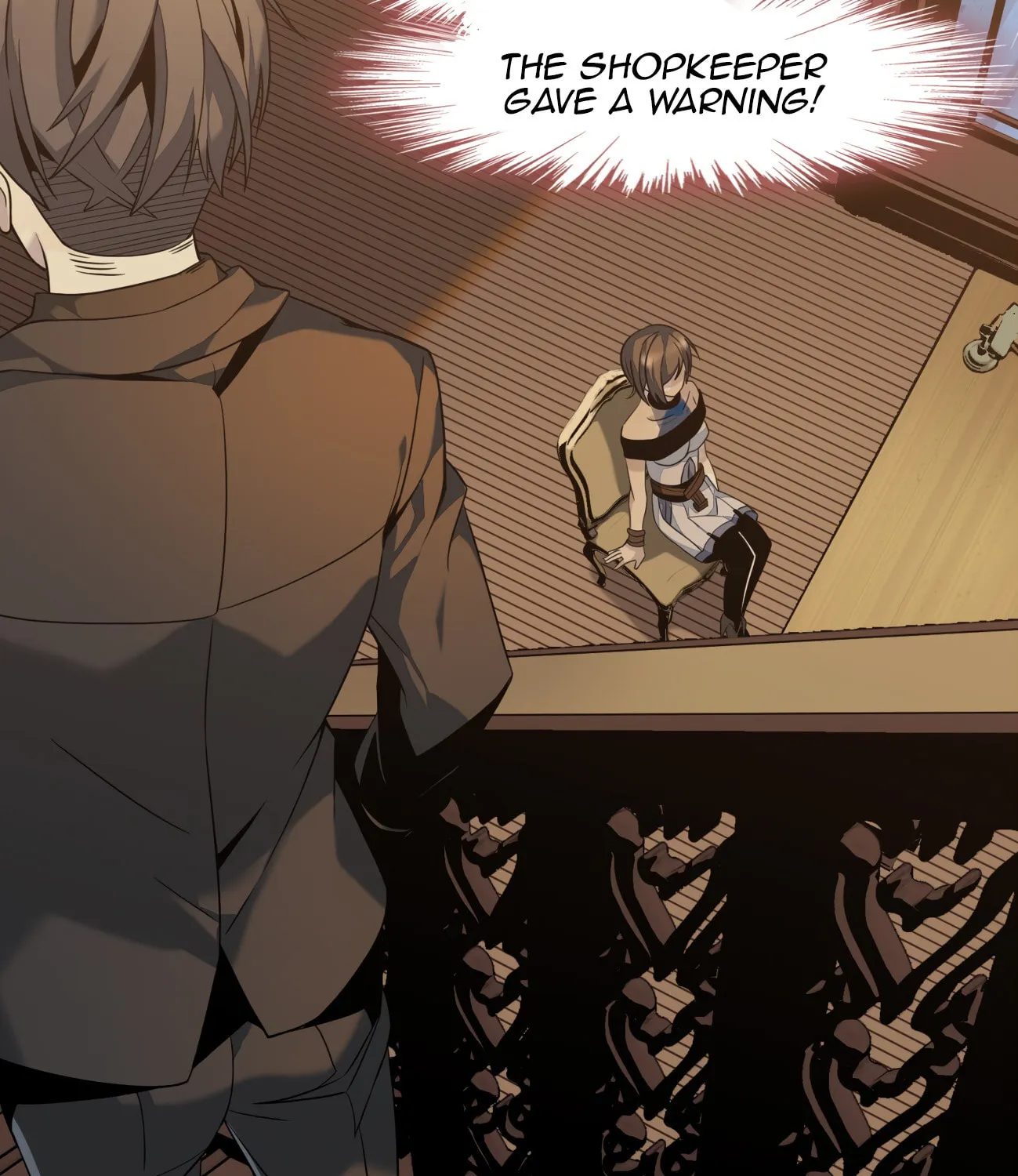I'm Really Not the Evil God's Lackey (Colored) Chapter 7 page 8 - 