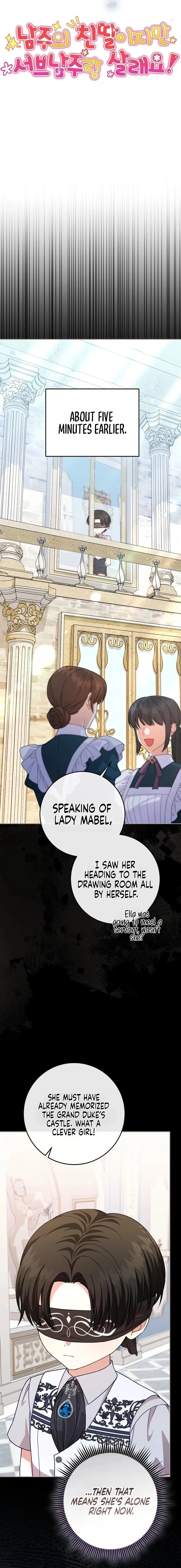 I'm The Male Lead's Biological Daughter, But I Want To Live With The Second Male Lead! Chapter 13 page 6 - 