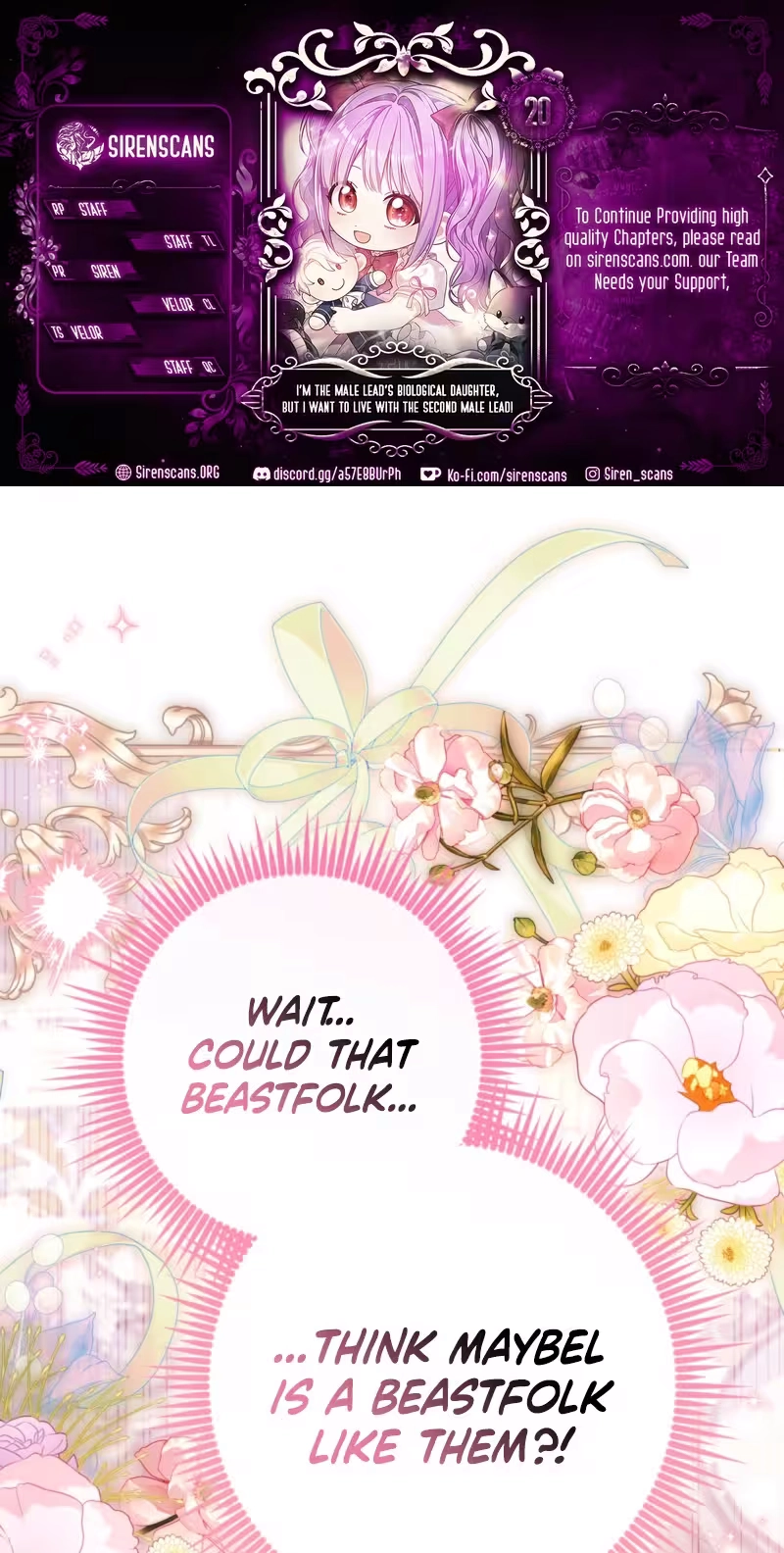 I'm The Male Lead's Biological Daughter, But I Want To Live With The Second Male Lead! Chapter 20 page 1 - 