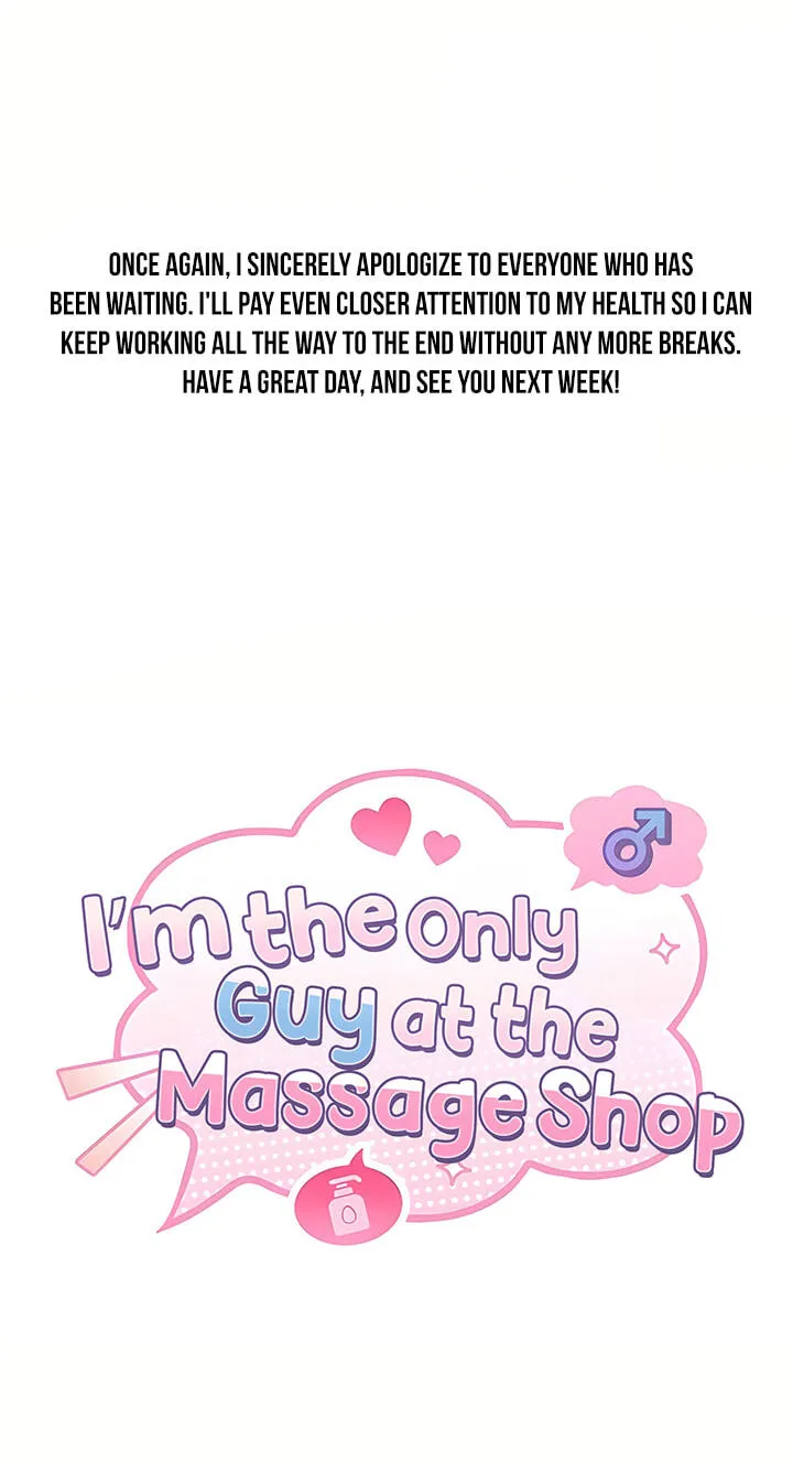 I'm the only guy in the massage parlor. Chapter 21.5 page 8 - 