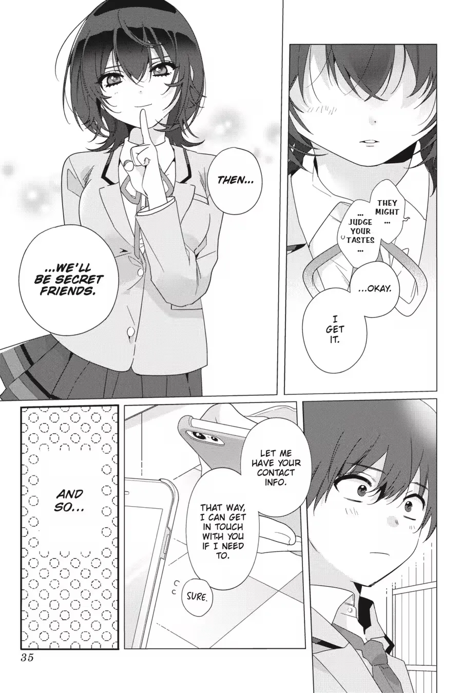 I Made Friends with the Second Prettiest Girl in My Class Chapter 0 page 37 - 