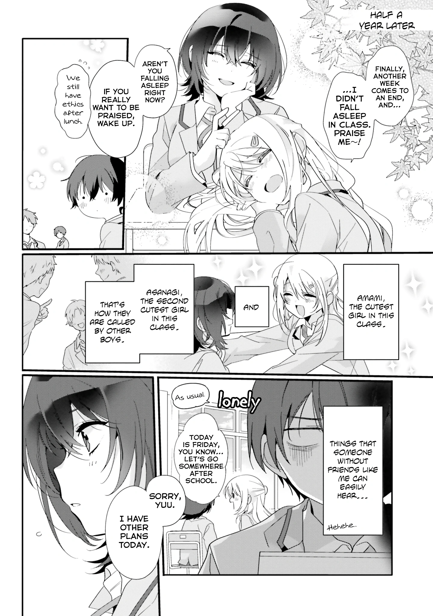 I Made Friends with the Second Prettiest Girl in My Class Chapter 1.1 page 11 - 