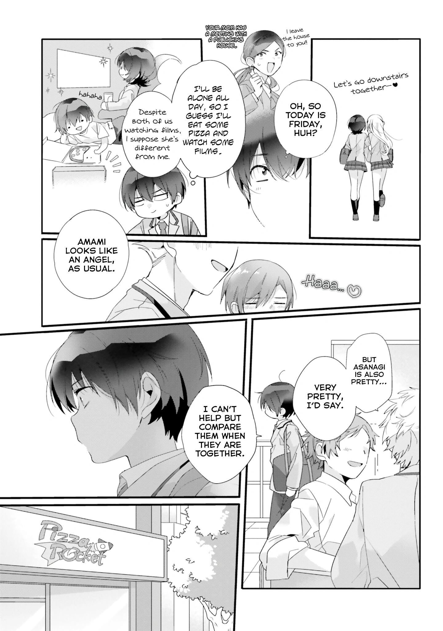 I Made Friends with the Second Prettiest Girl in My Class Chapter 1.1 page 14 - 