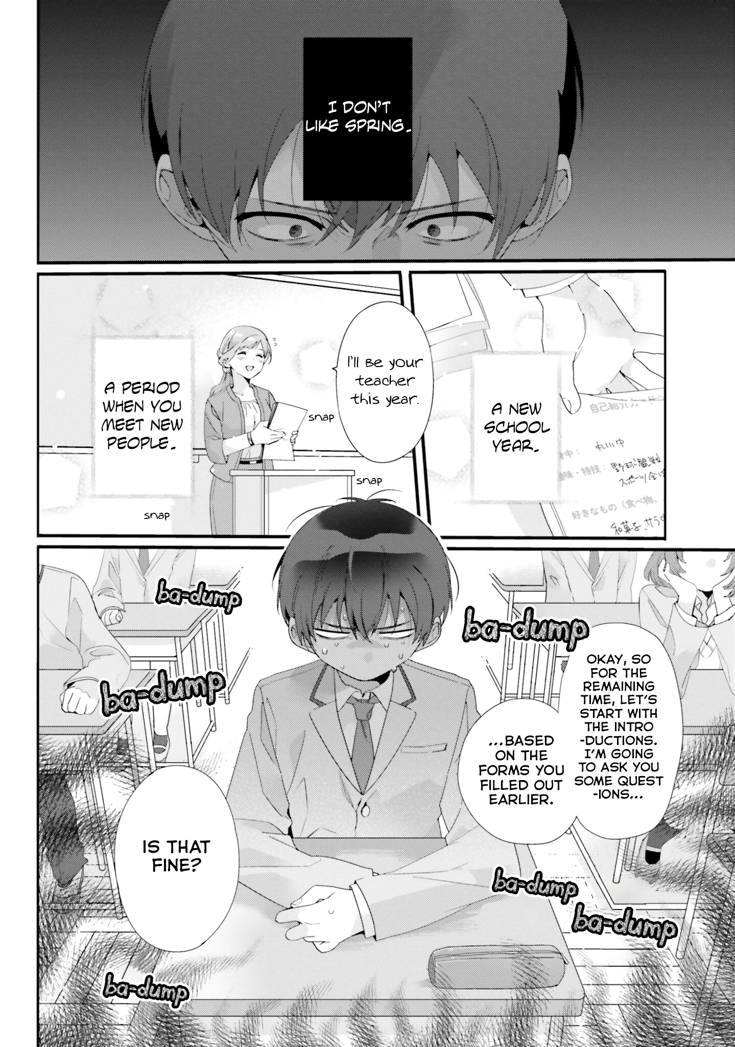 I Made Friends with the Second Prettiest Girl in My Class Chapter 1.1 page 5 - 