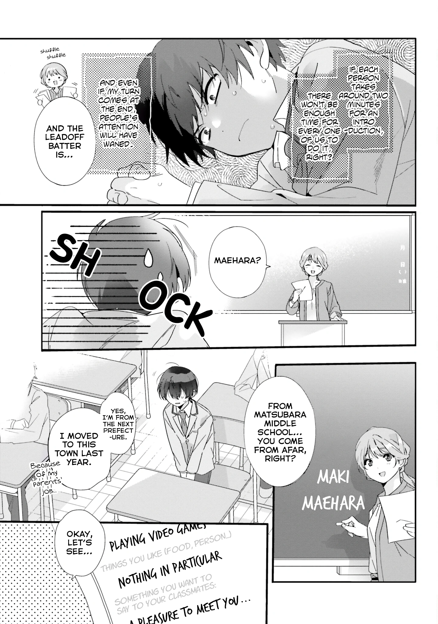 I Made Friends with the Second Prettiest Girl in My Class Chapter 1.1 page 6 - 