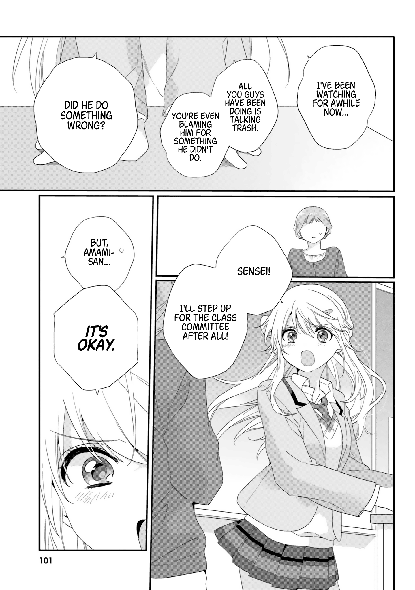I Made Friends with the Second Prettiest Girl in My Class Chapter 10.1 page 3 - 