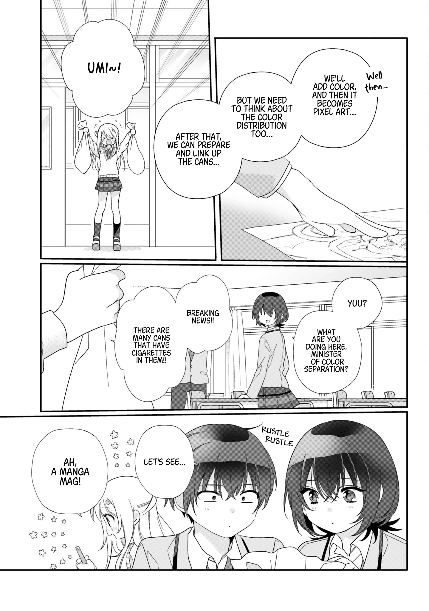 I Made Friends with the Second Prettiest Girl in My Class Chapter 11.1 page 3 - 