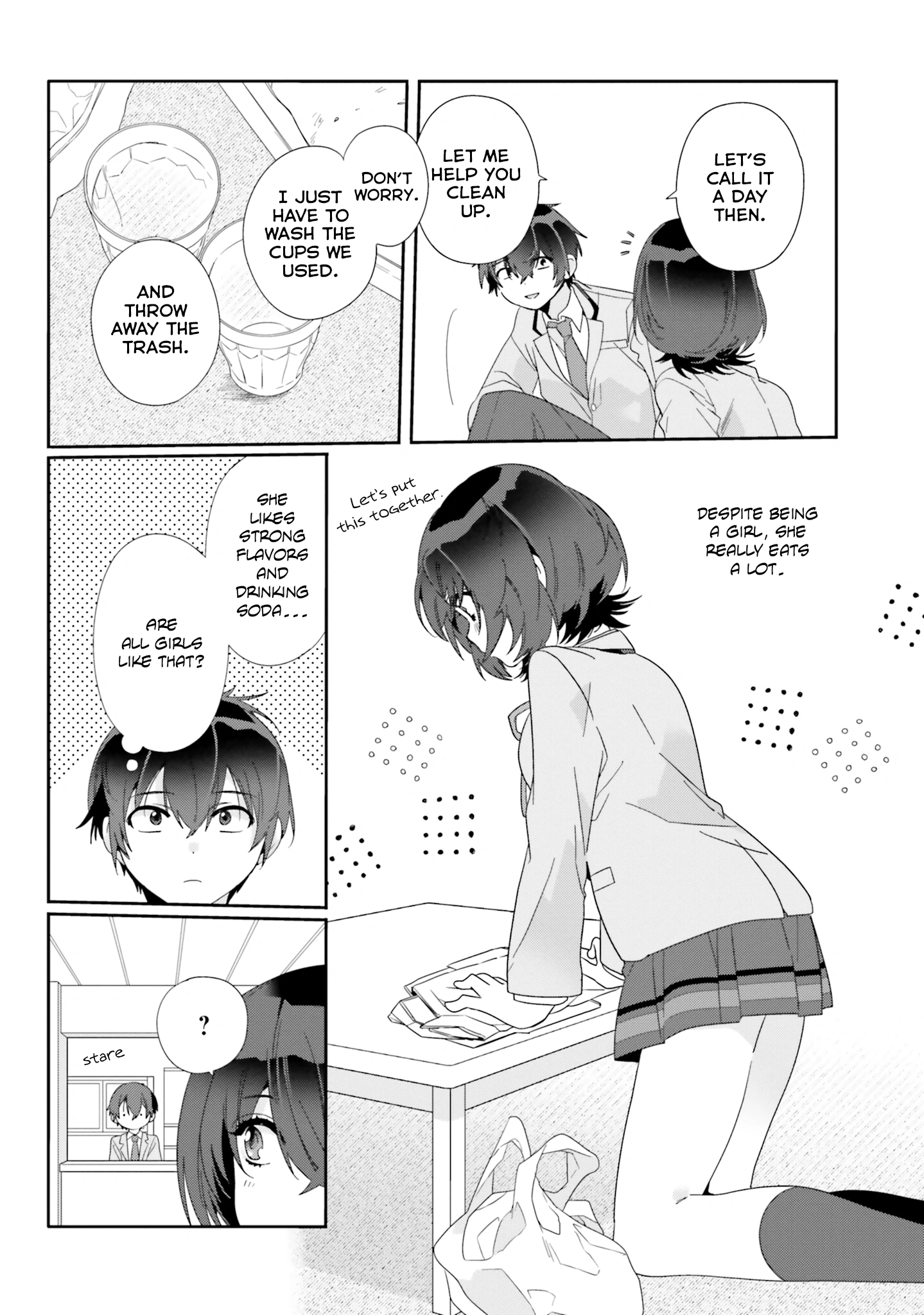 I Made Friends with the Second Prettiest Girl in My Class Chapter 2.1 page 12 - 