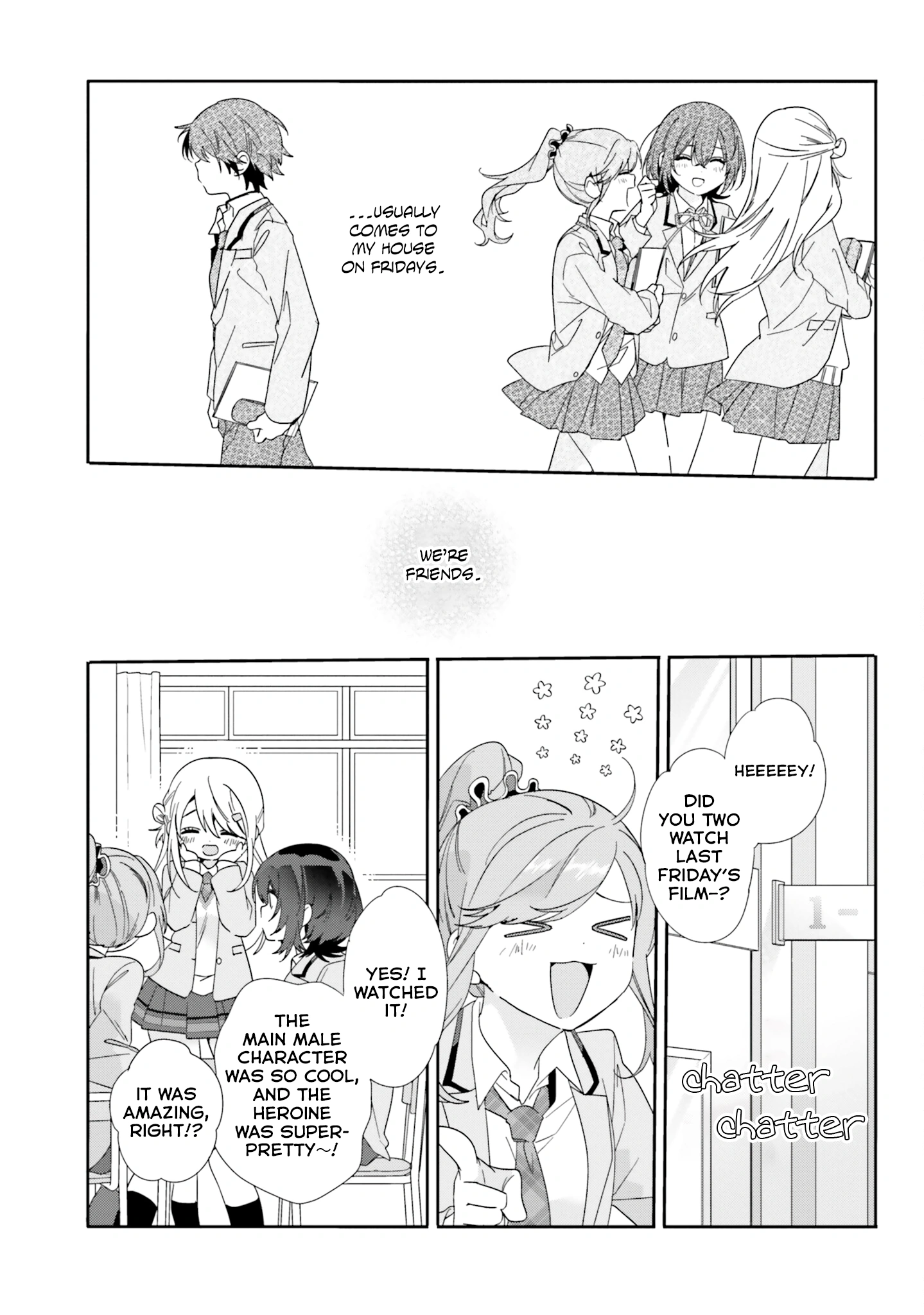 I Made Friends with the Second Prettiest Girl in My Class Chapter 2.1 page 17 - 