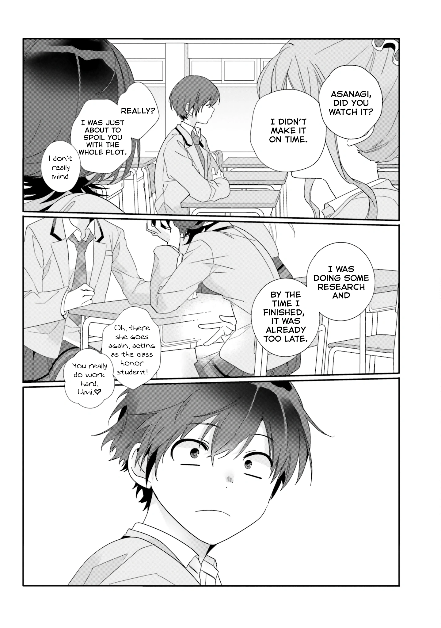 I Made Friends with the Second Prettiest Girl in My Class Chapter 2.1 page 18 - 
