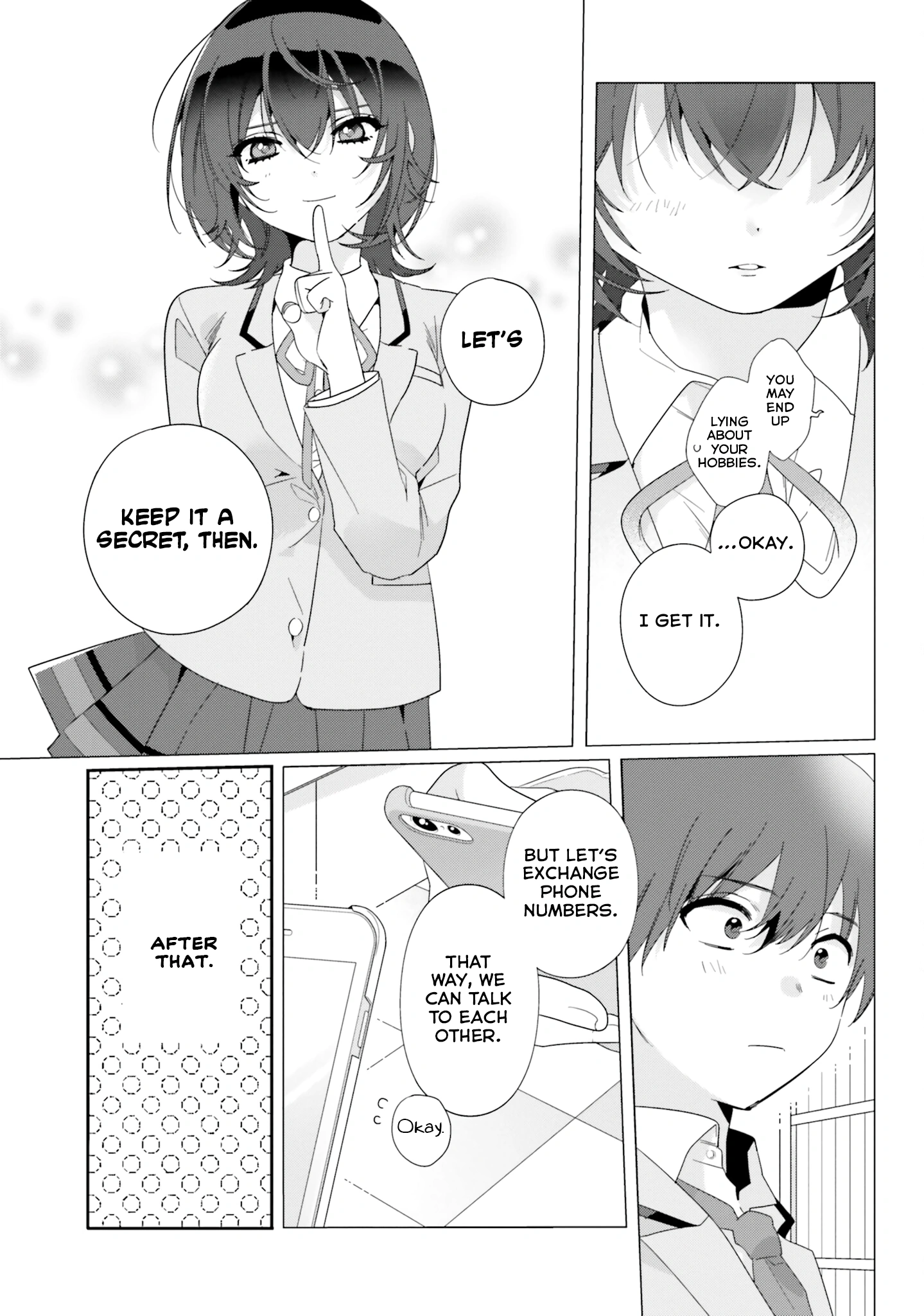 I Made Friends with the Second Prettiest Girl in My Class Chapter 2.1 page 7 - 