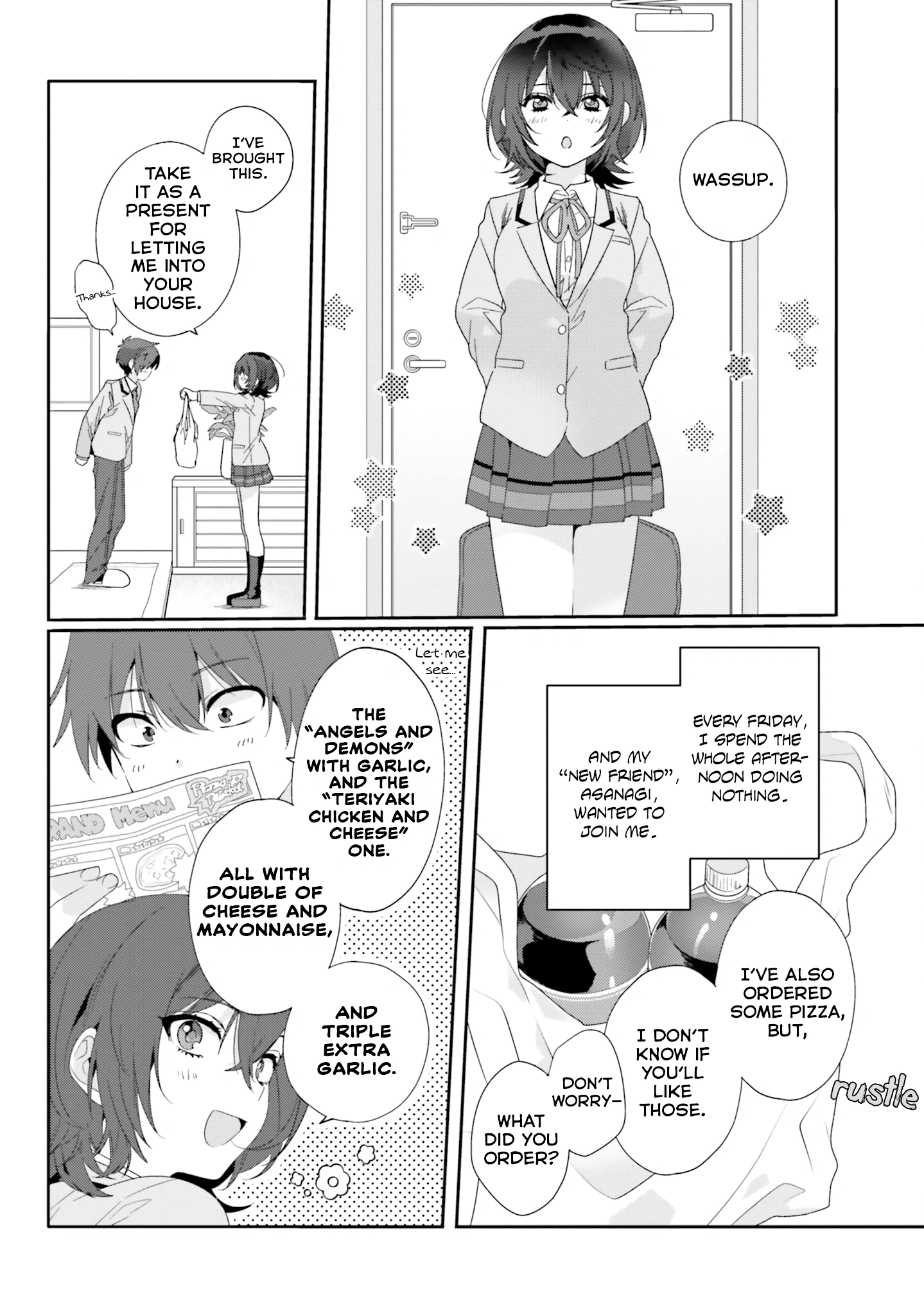 I Made Friends with the Second Prettiest Girl in My Class Chapter 2.1 page 8 - 