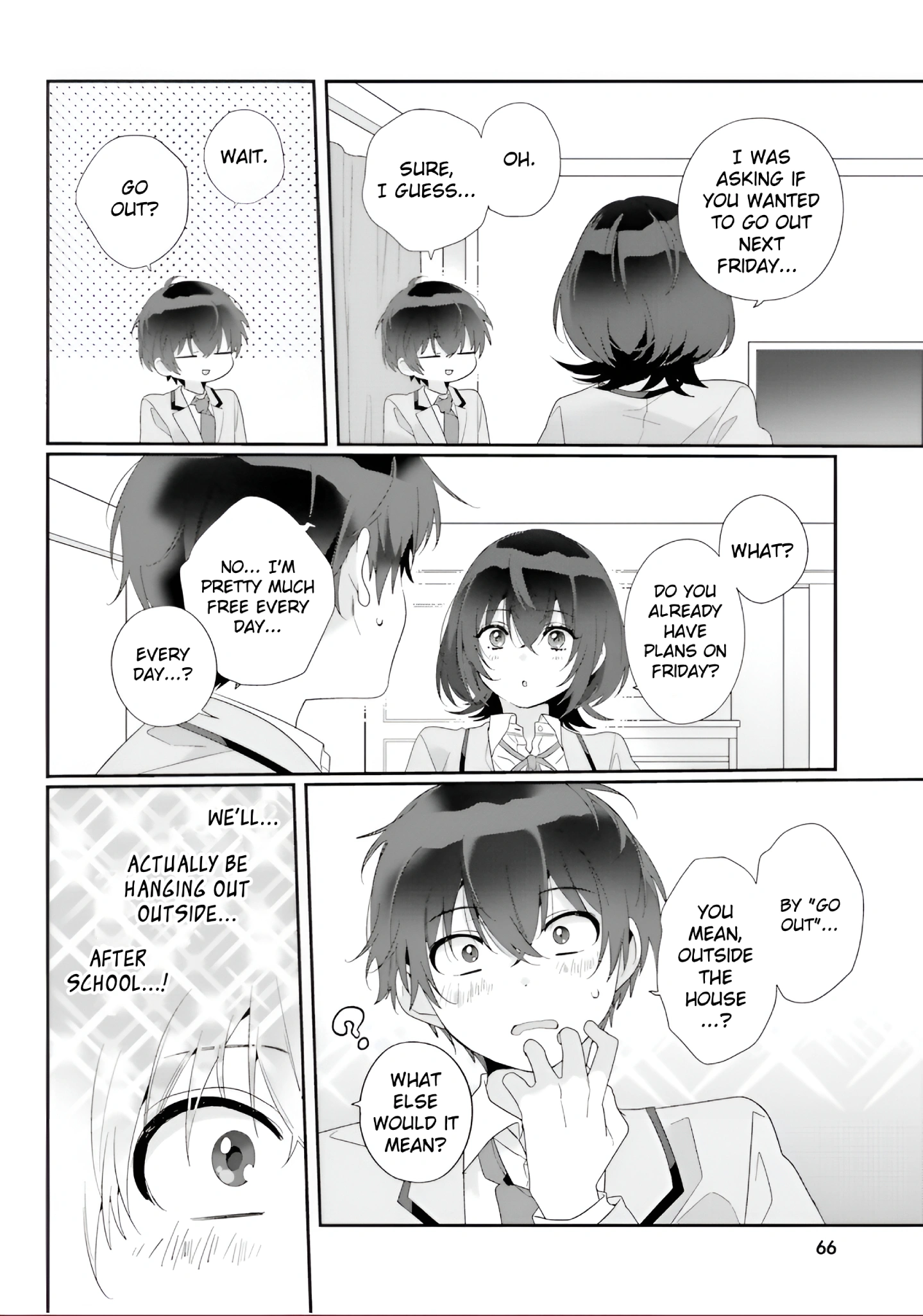 I Made Friends with the Second Prettiest Girl in My Class Chapter 3.1 page 12 - 