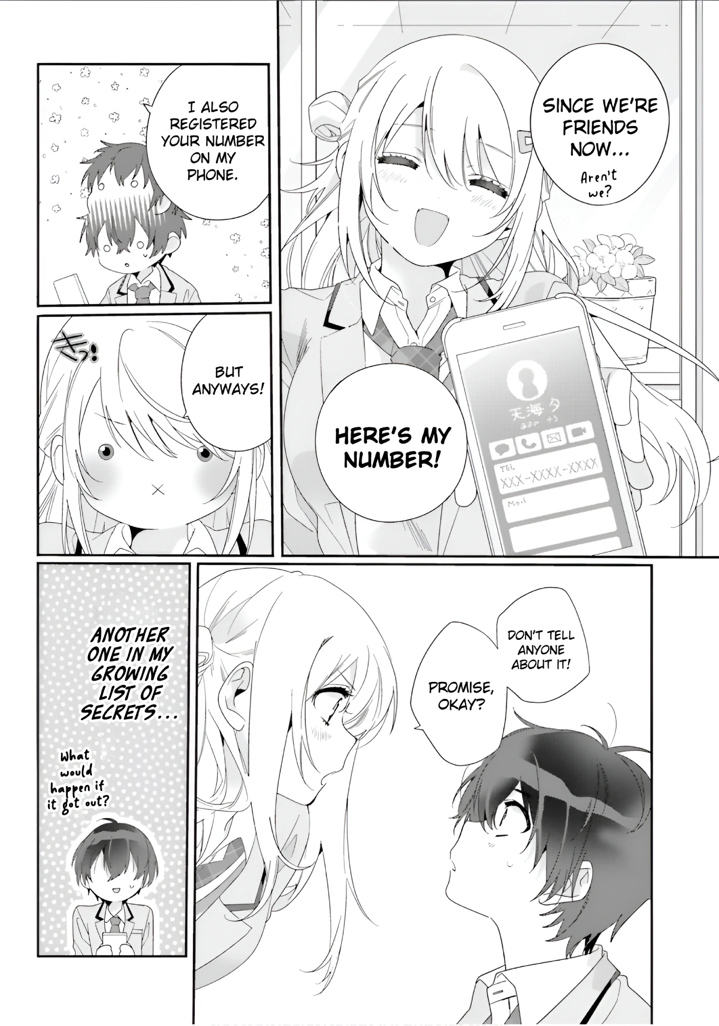 I Made Friends with the Second Prettiest Girl in My Class Chapter 3.1 page 10 - 