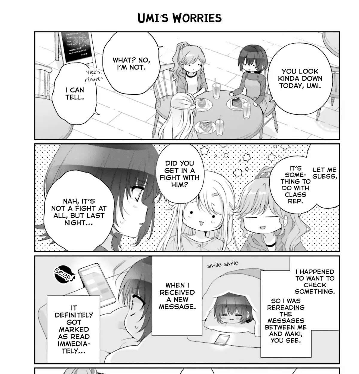 I Made Friends with the Second Prettiest Girl in My Class Chapter 32.4 page 9 - 