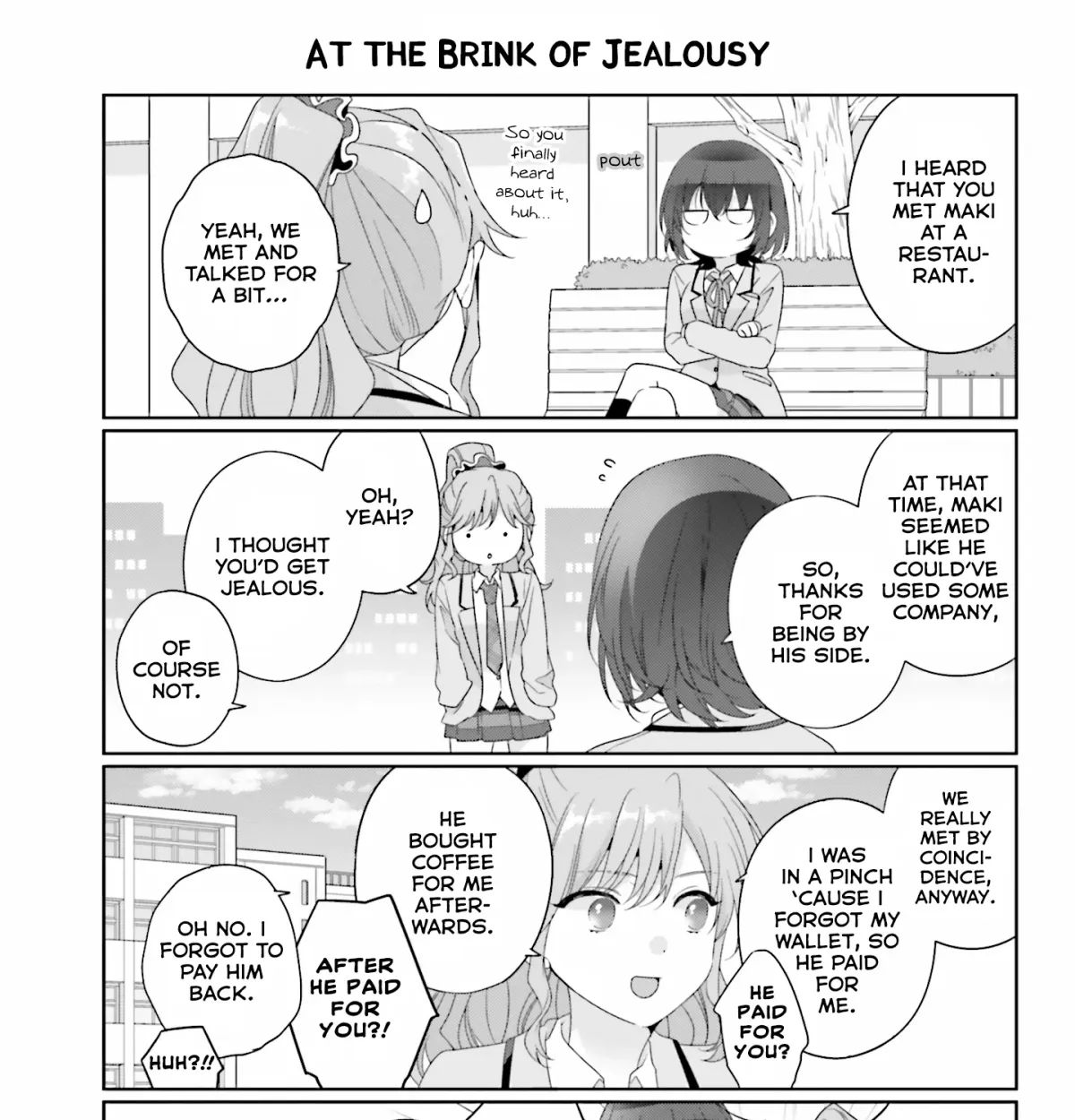 I Made Friends with the Second Prettiest Girl in My Class Chapter 32.6 page 5 - 