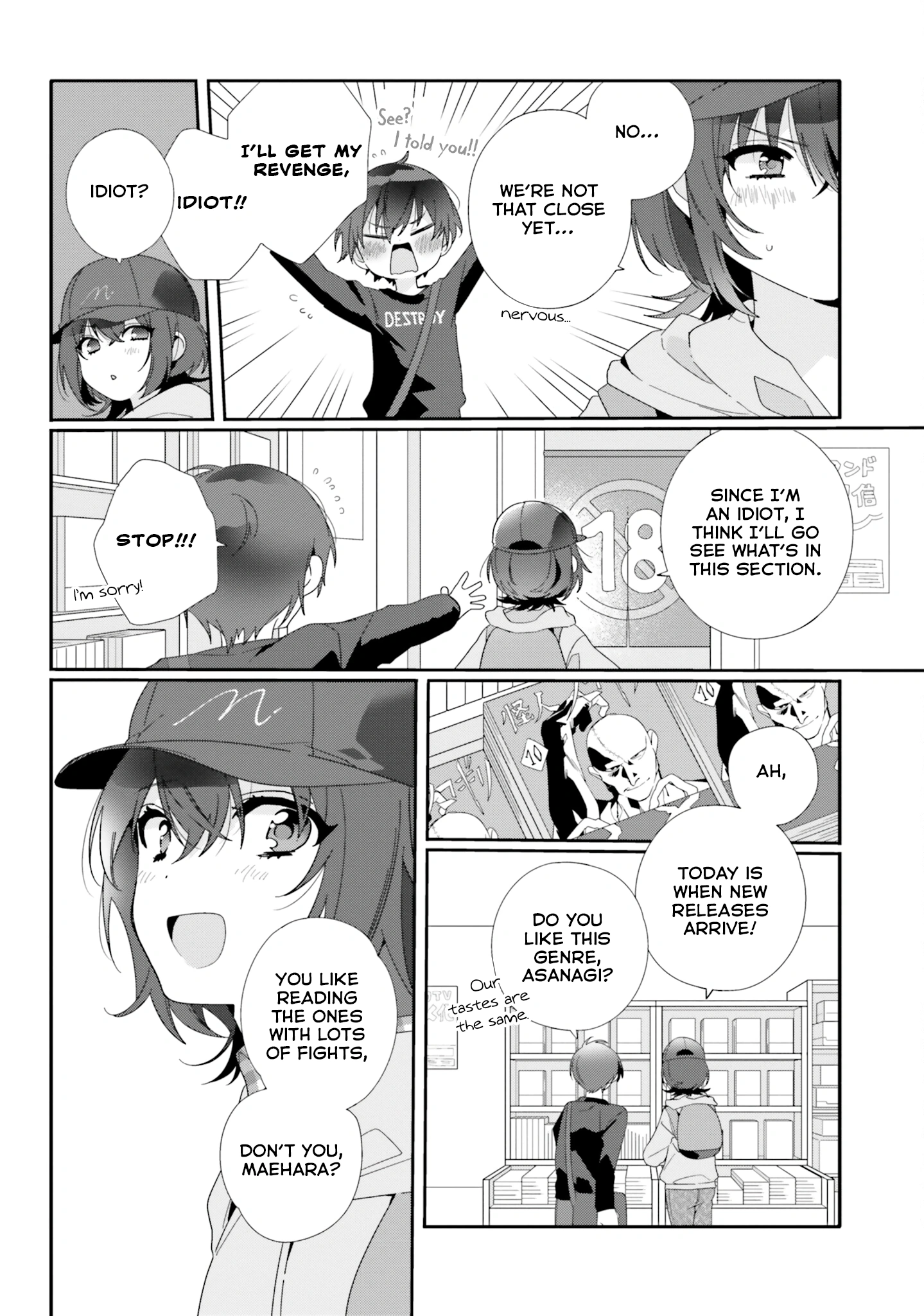 I Made Friends with the Second Prettiest Girl in My Class Chapter 4.1 page 6 - 