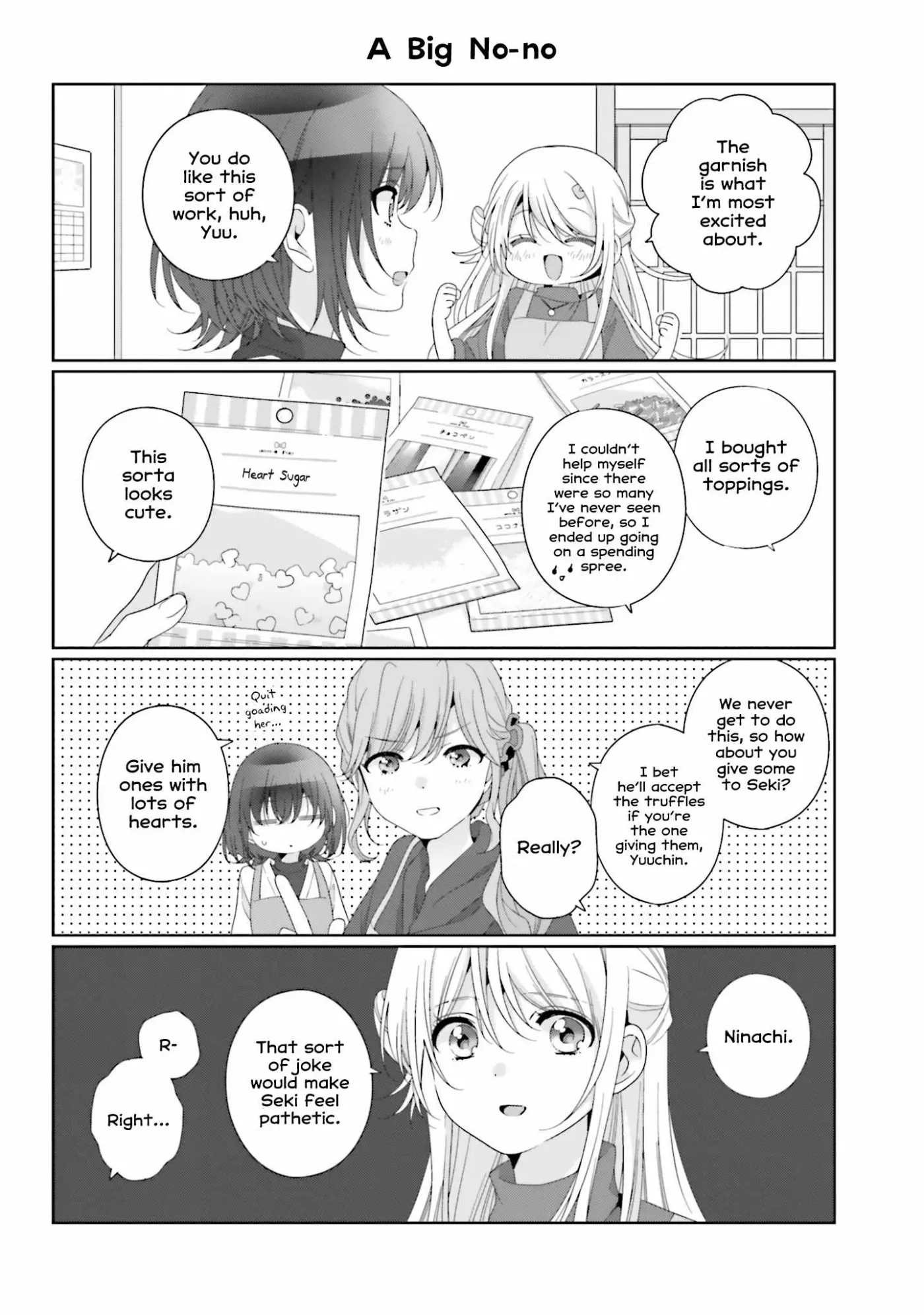 I Made Friends with the Second Prettiest Girl in My Class Chapter 42.5 page 2 - 