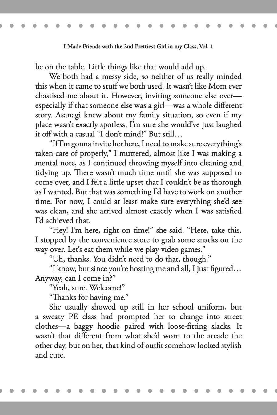 I Made Friends with the Second Prettiest Girl in My Class Chapter 6.5 page 8 - 