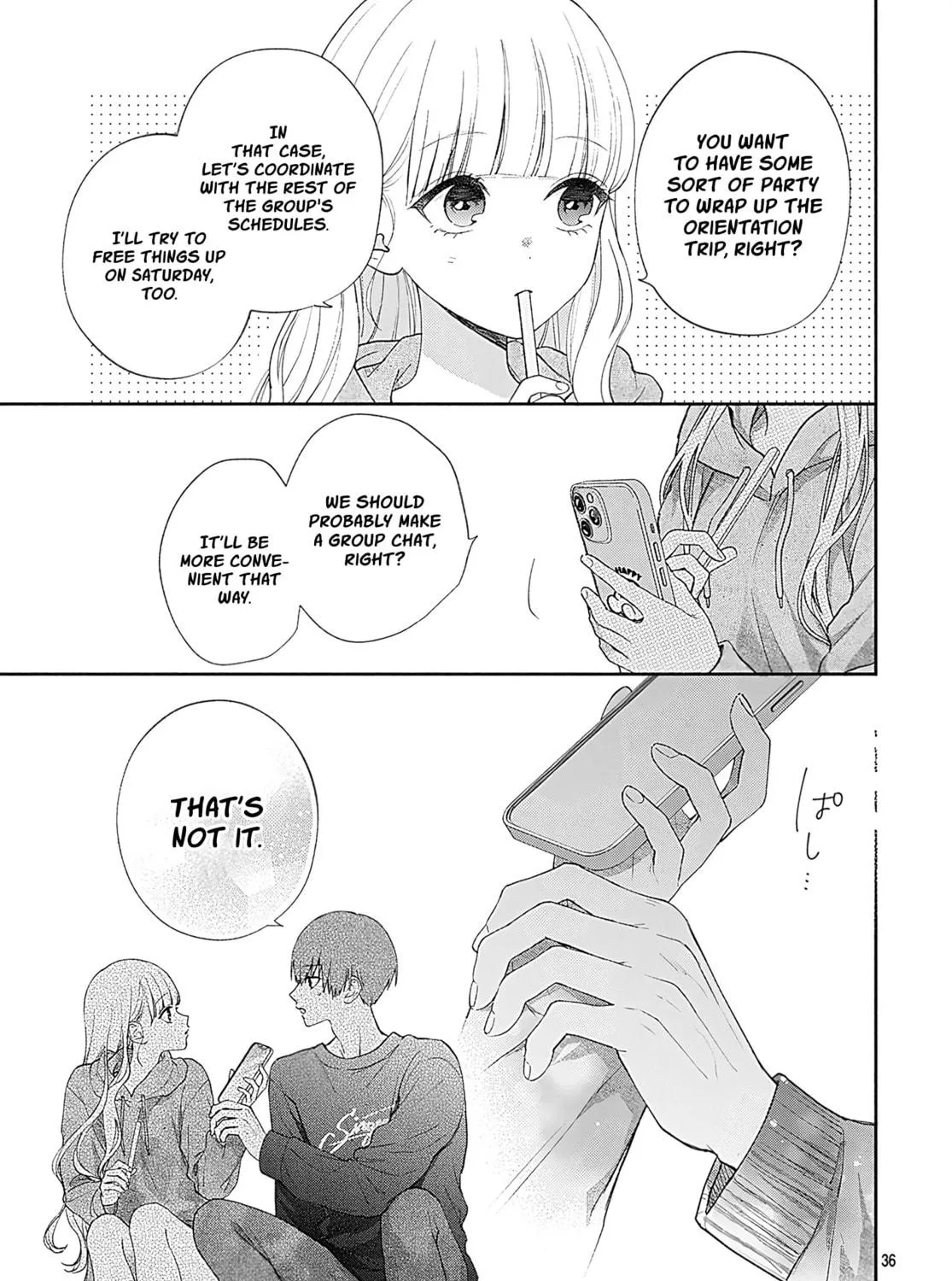 I Never Fall in Love with Komiyama, Maybe. Chapter 5 page 70 - 